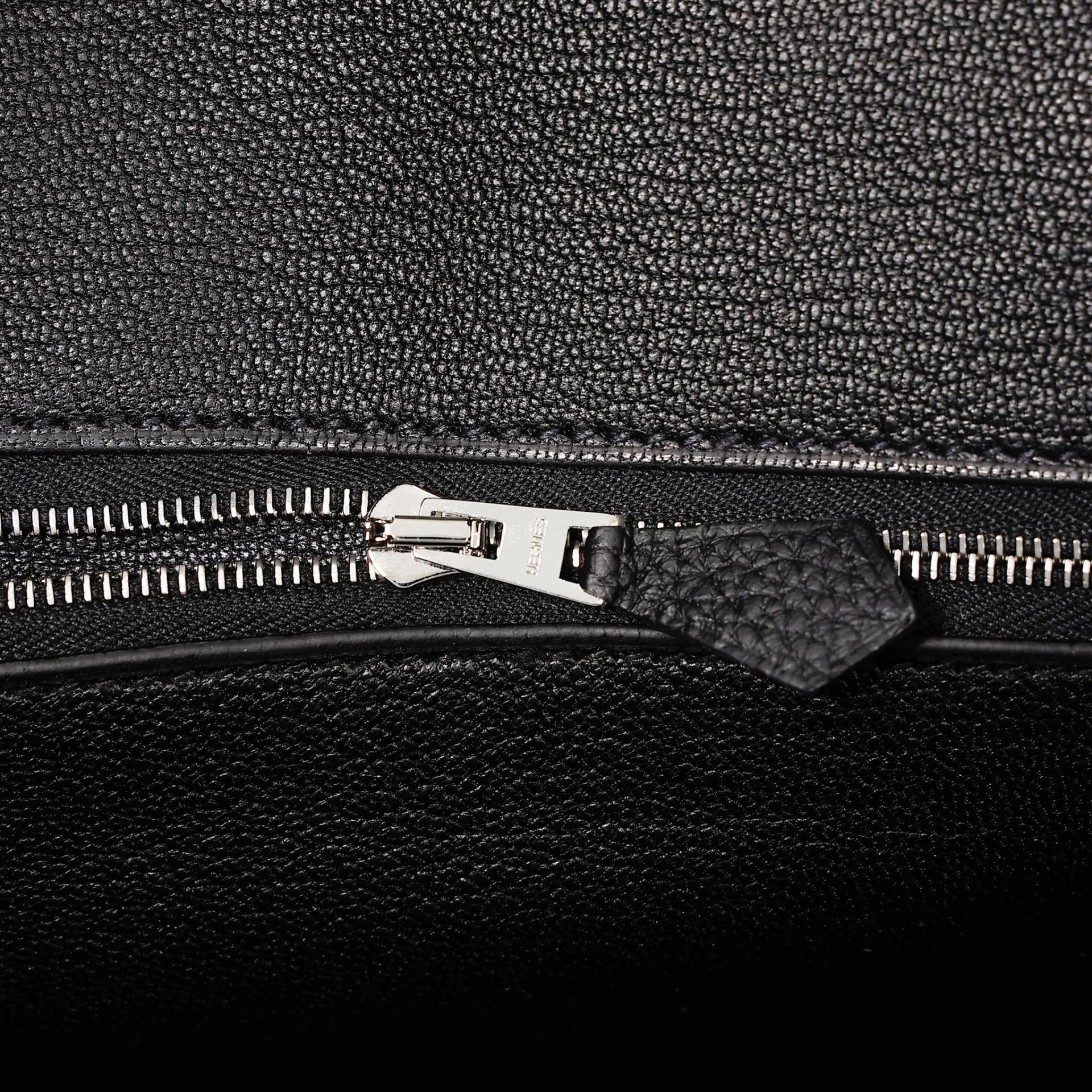 全新 HERMÈS 愛馬仕 Birkin 30 89 黑色 Noir (Black) Togo小牛皮 銀扣 G刻 2026年 - 11