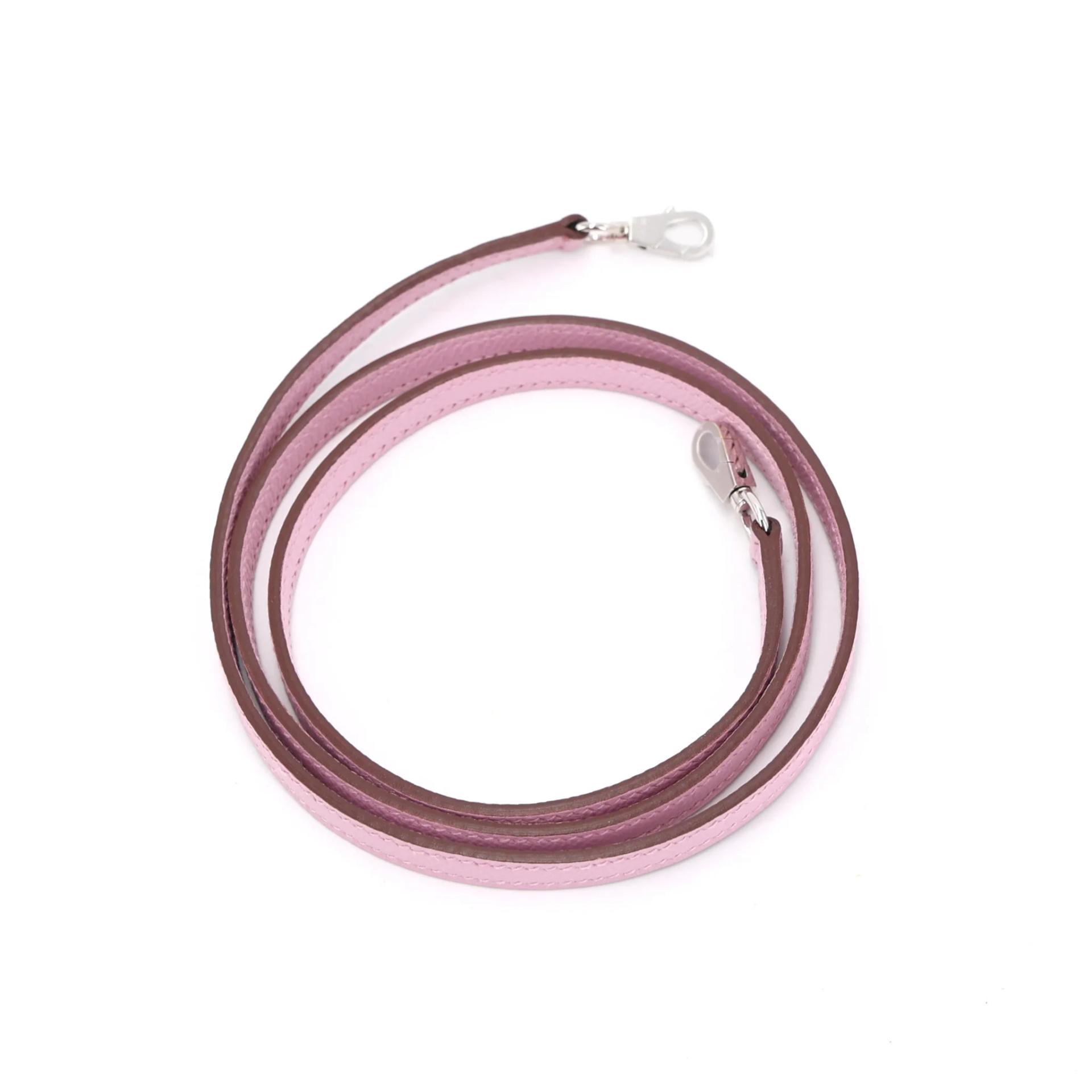 Unused ( Rank NS ) HERMÈS Mini Kelly II Mauve Sylvestre (X9) Epsom Palladium hardware B (2023) - 16
