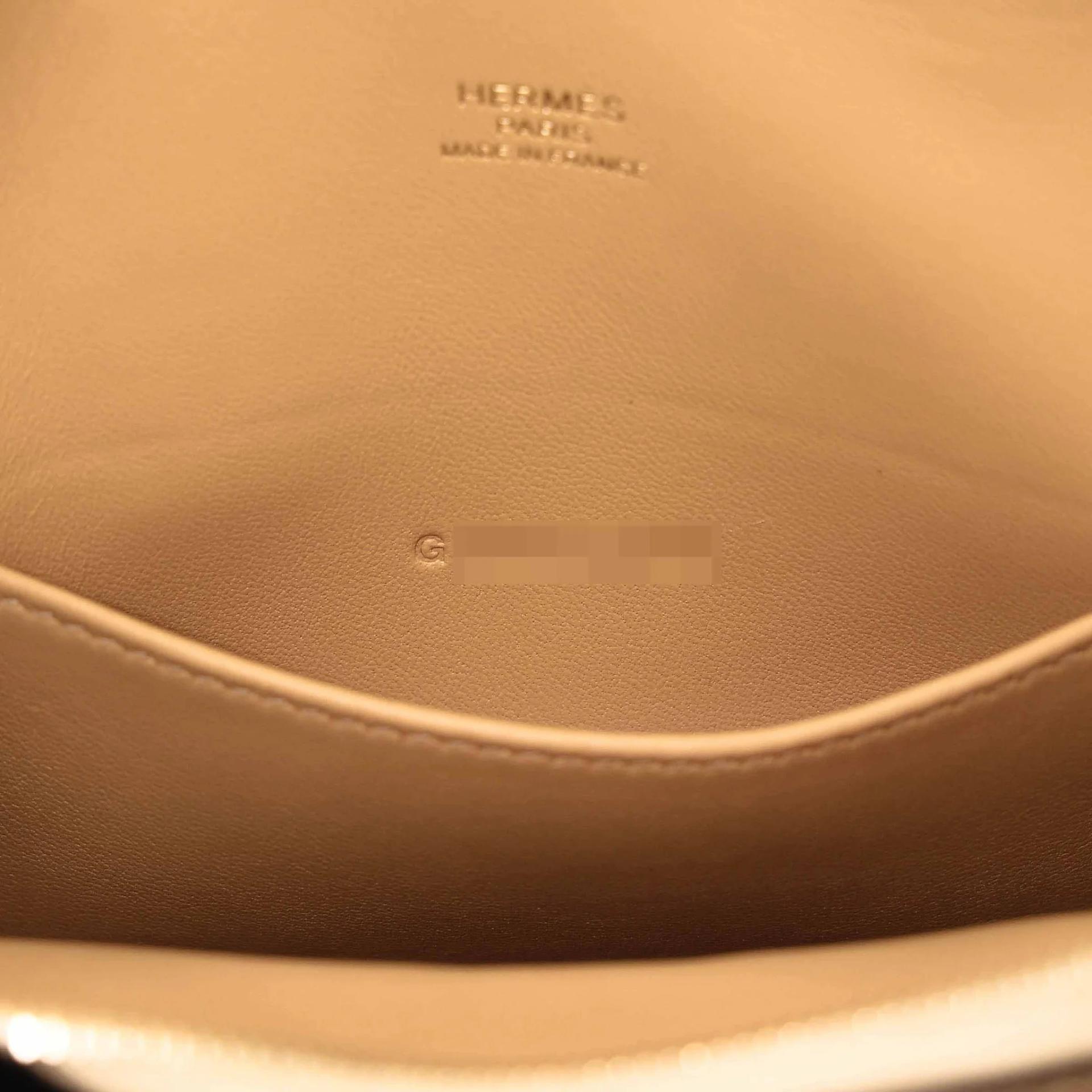 Brand New ( Rank N ) HERMÈS Mini Bolide 1923 Dore (Y9) Chevre Gold hardware G (2026) - 11