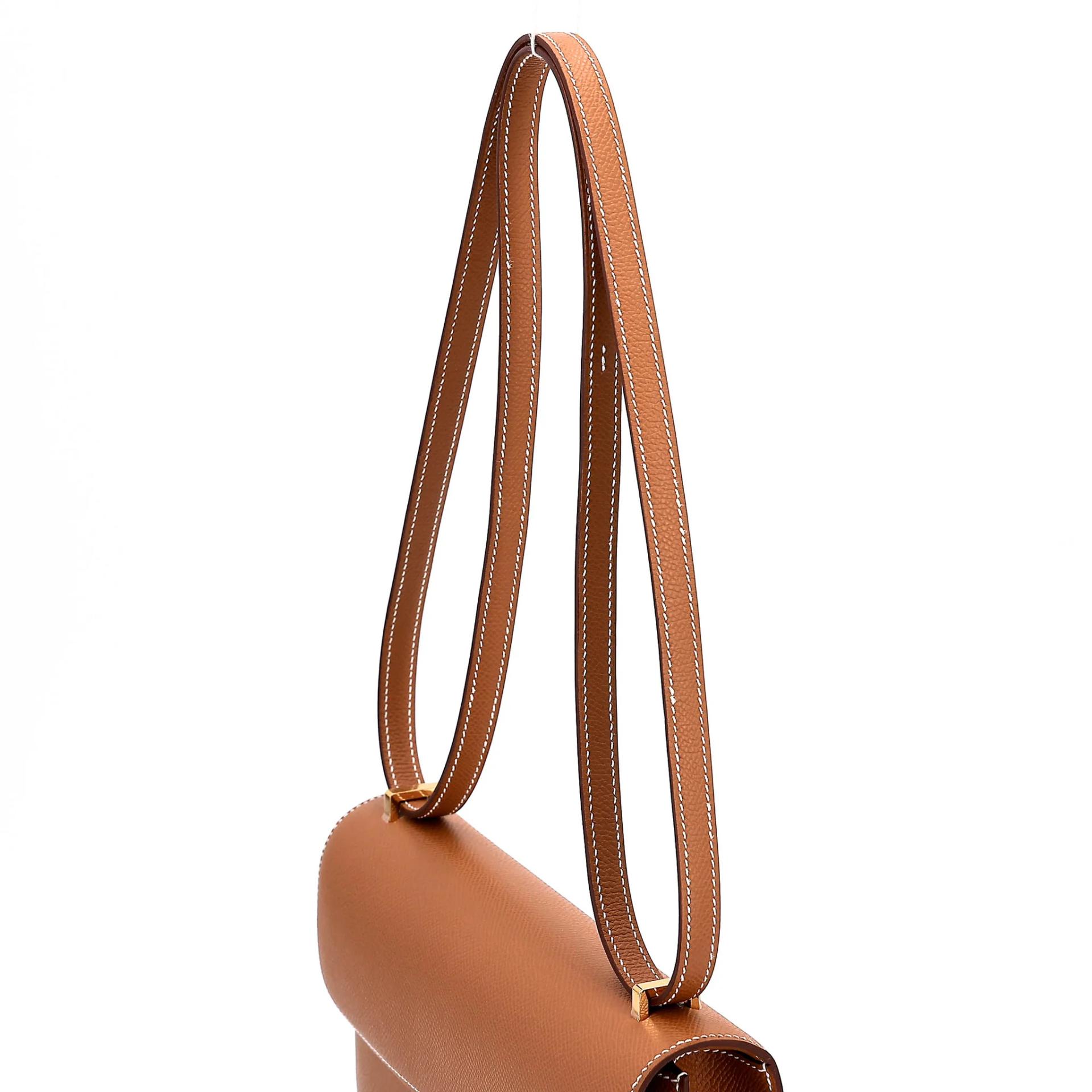 Brand New ( Rank N ) HERMÈS Constance Elan 2024 Gold (37) Epsom Gold hardware G (2026) - 3