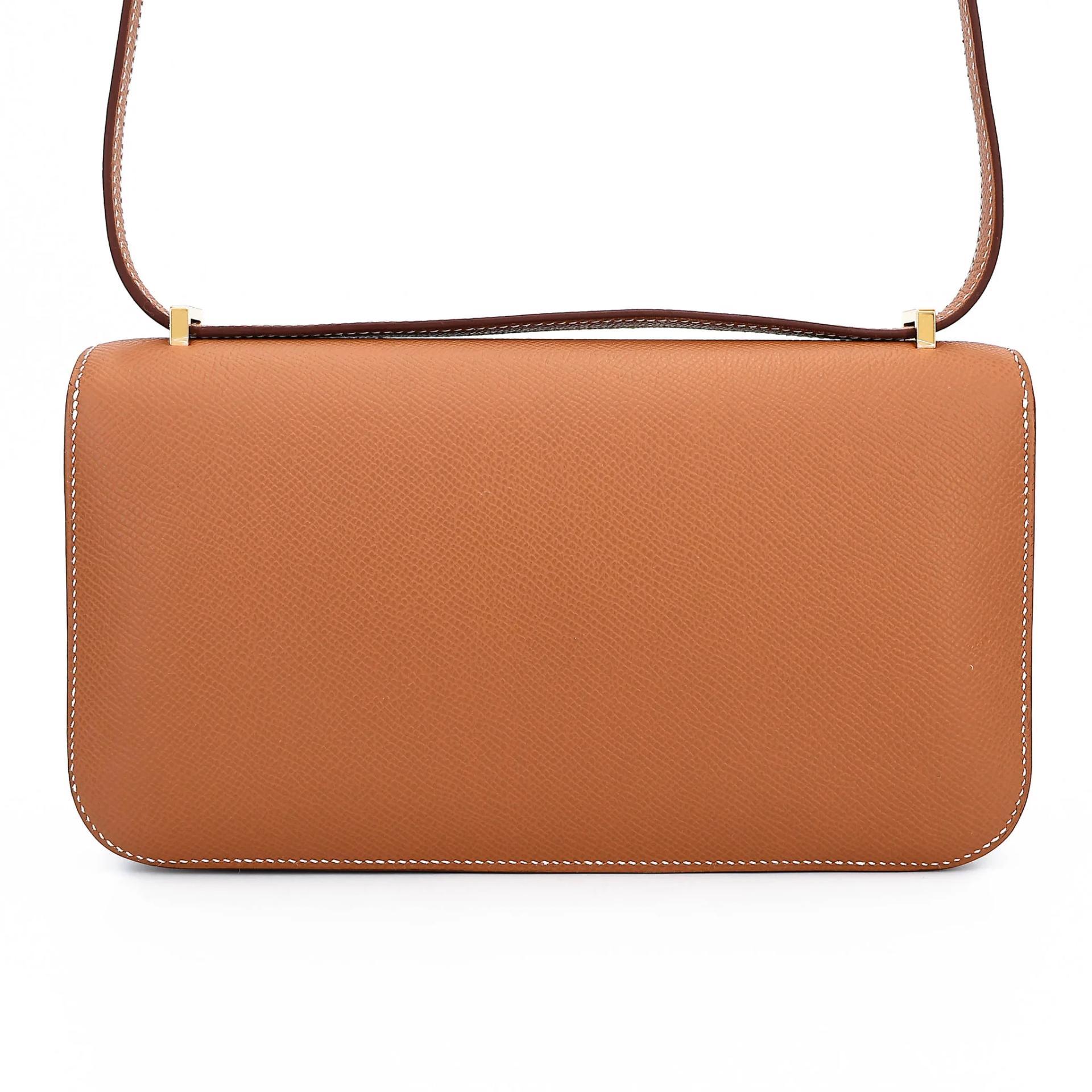 Brand New ( Rank N ) HERMÈS Constance Elan 2024 Gold (37) Epsom Gold hardware G (2026) - 2