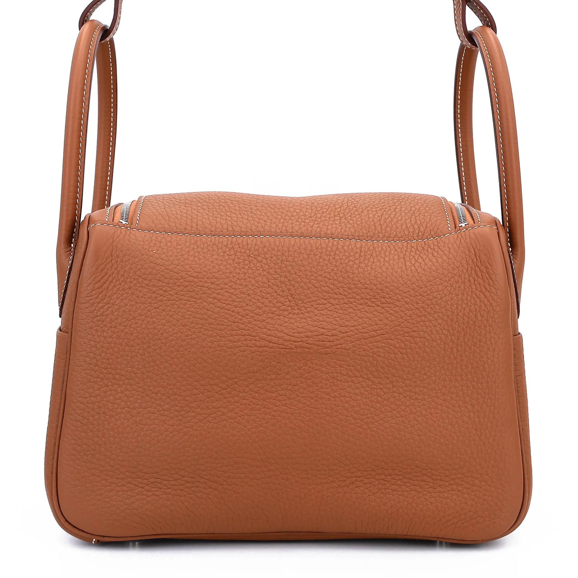 Unused ( Rank NS ) HERMÈS Lindy 26 Gold (37) Clemence Palladium hardware W (2024) - 2