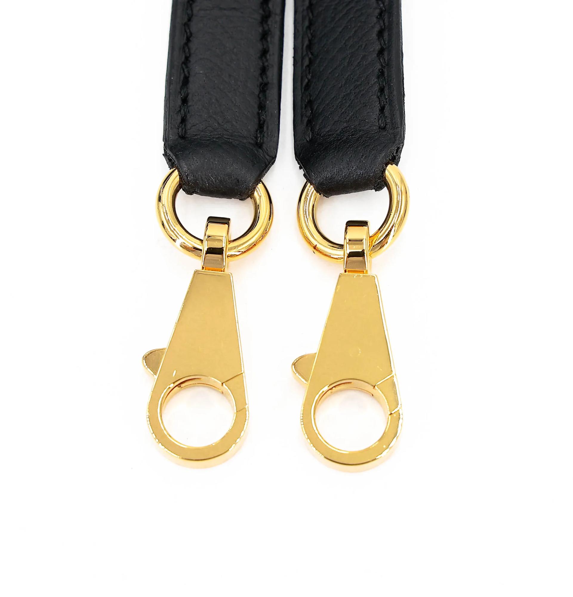 Excellent ( Rank SA ) HERMÈS Kelly 32 Sellier Noir (89) Epsom Gold hardware D (2019) - 23