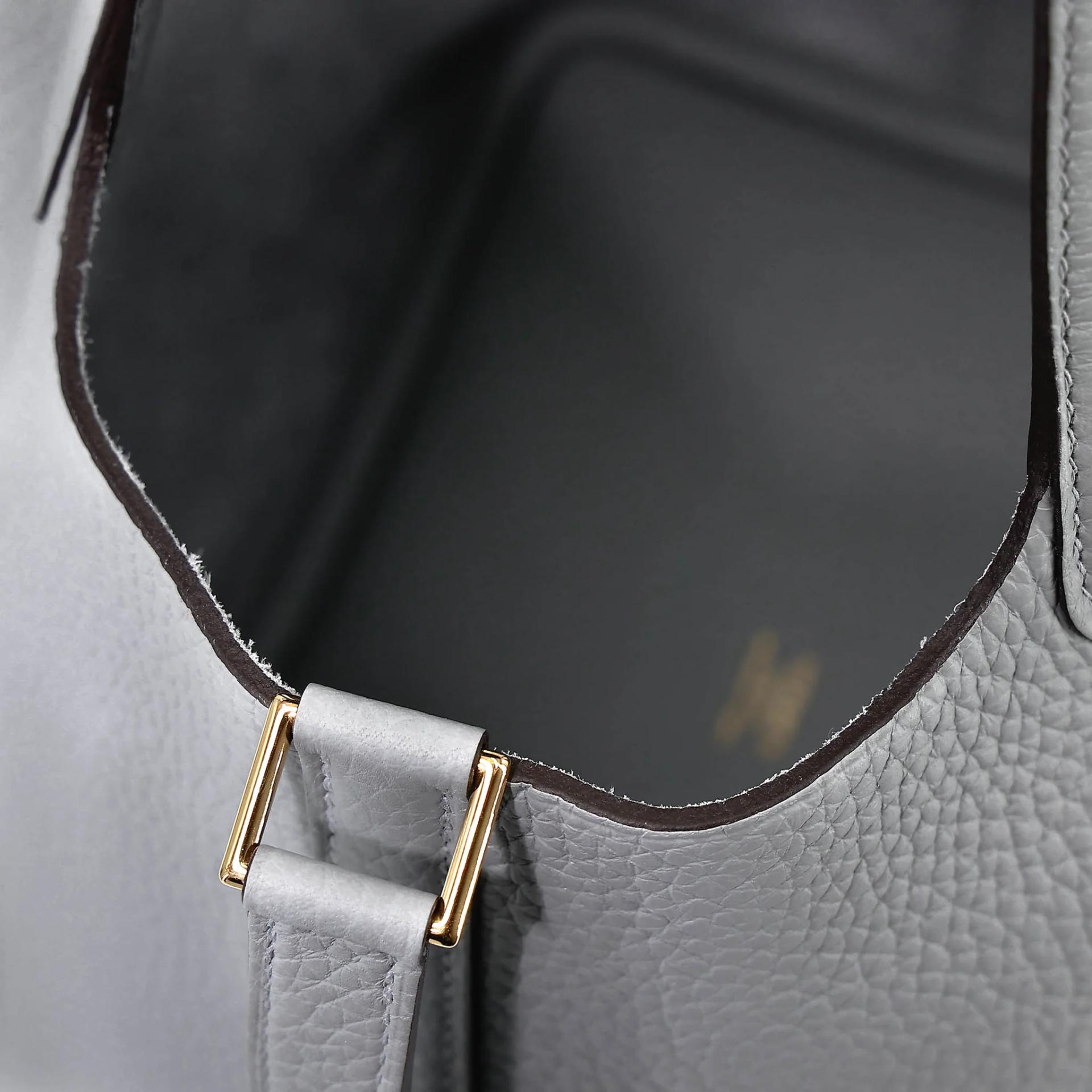 Brand New ( Rank N ) HERMÈS Picotin Lock PM Gris Pantin (P0) Clemence Gold hardware G (2026) - 13