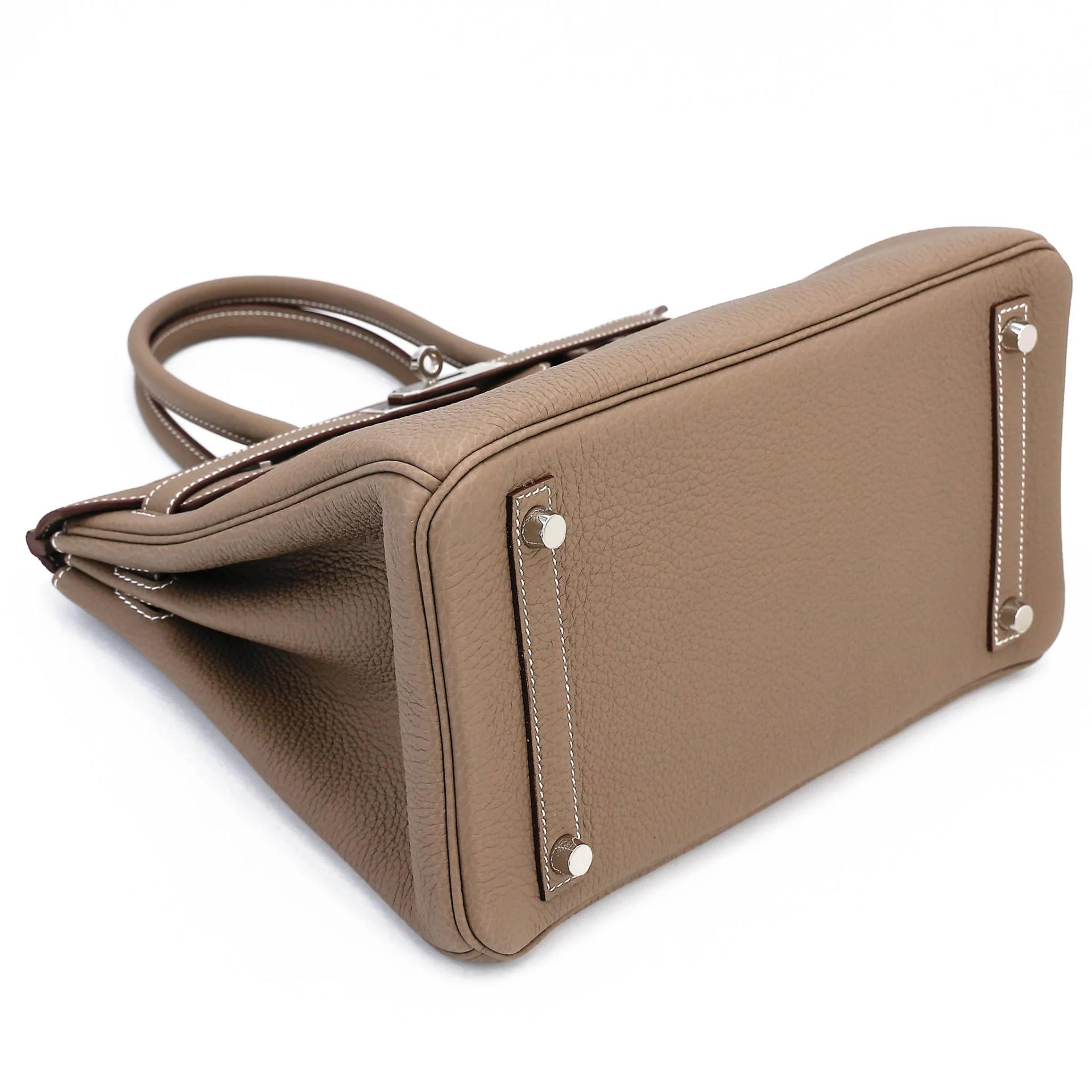 Brand New ( Rank N ) HERMÈS Birkin 30 Etoupe (18) Togo Palladium hardware G (2026) - 5