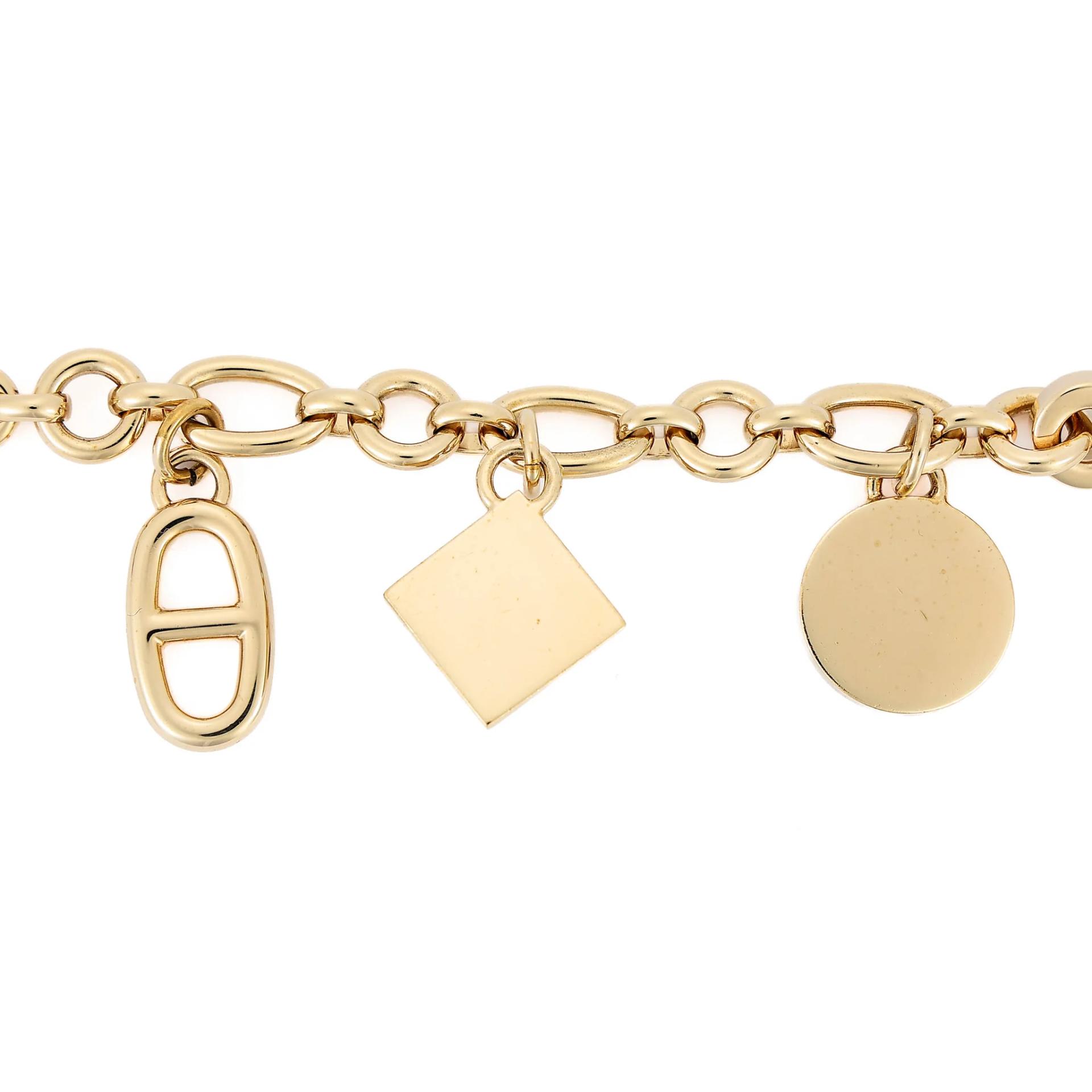 A美品 HERMÈS 爱马仕 Amulettes 4 Olga 包挂件 / 吊坠 金扣 - 5