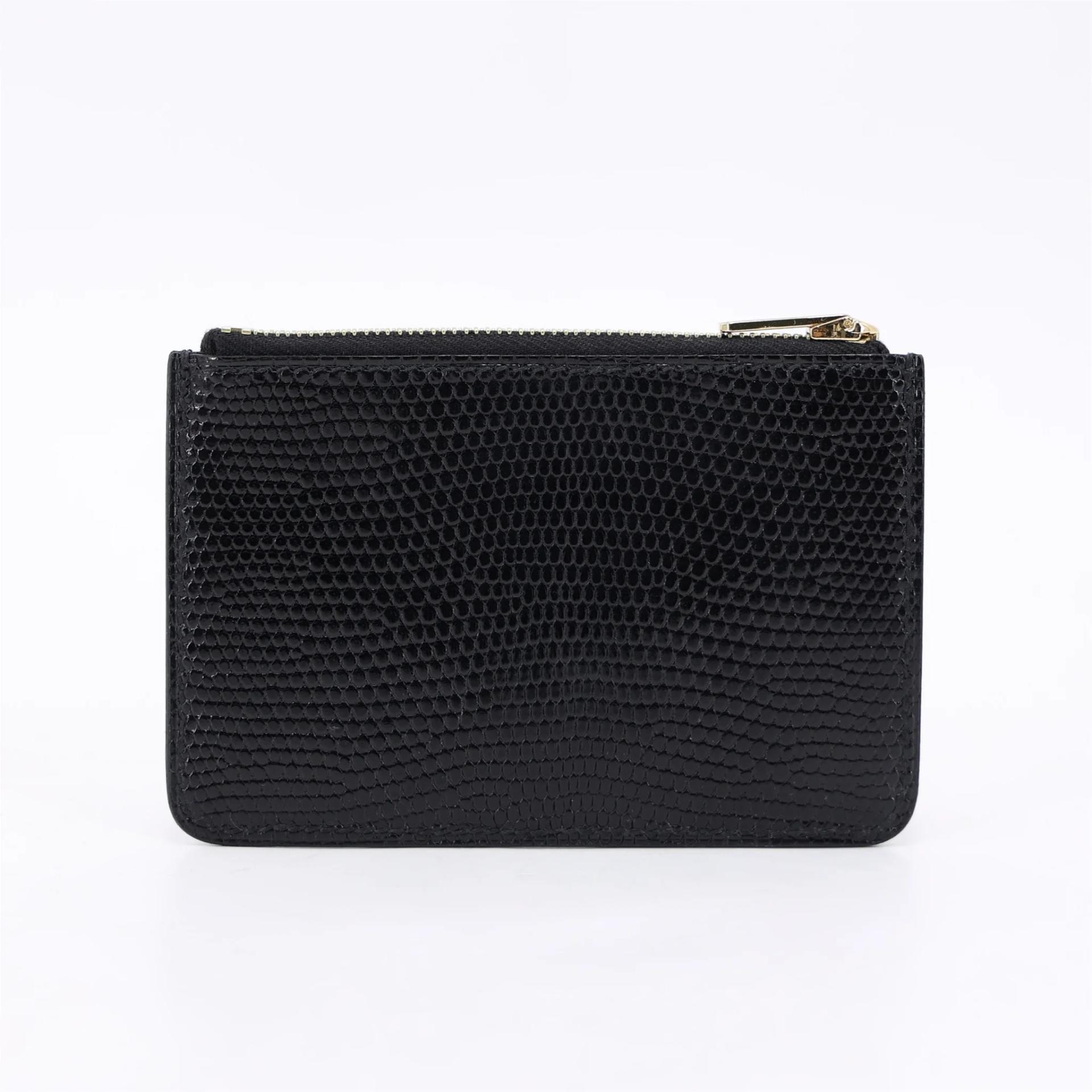 SA超美品 HERMÈS 愛馬仕 Constance Slim 錢包 89 黑色 Noir (Black) 蜥蜴皮 玫瑰金扣 U刻 2022年 - 16