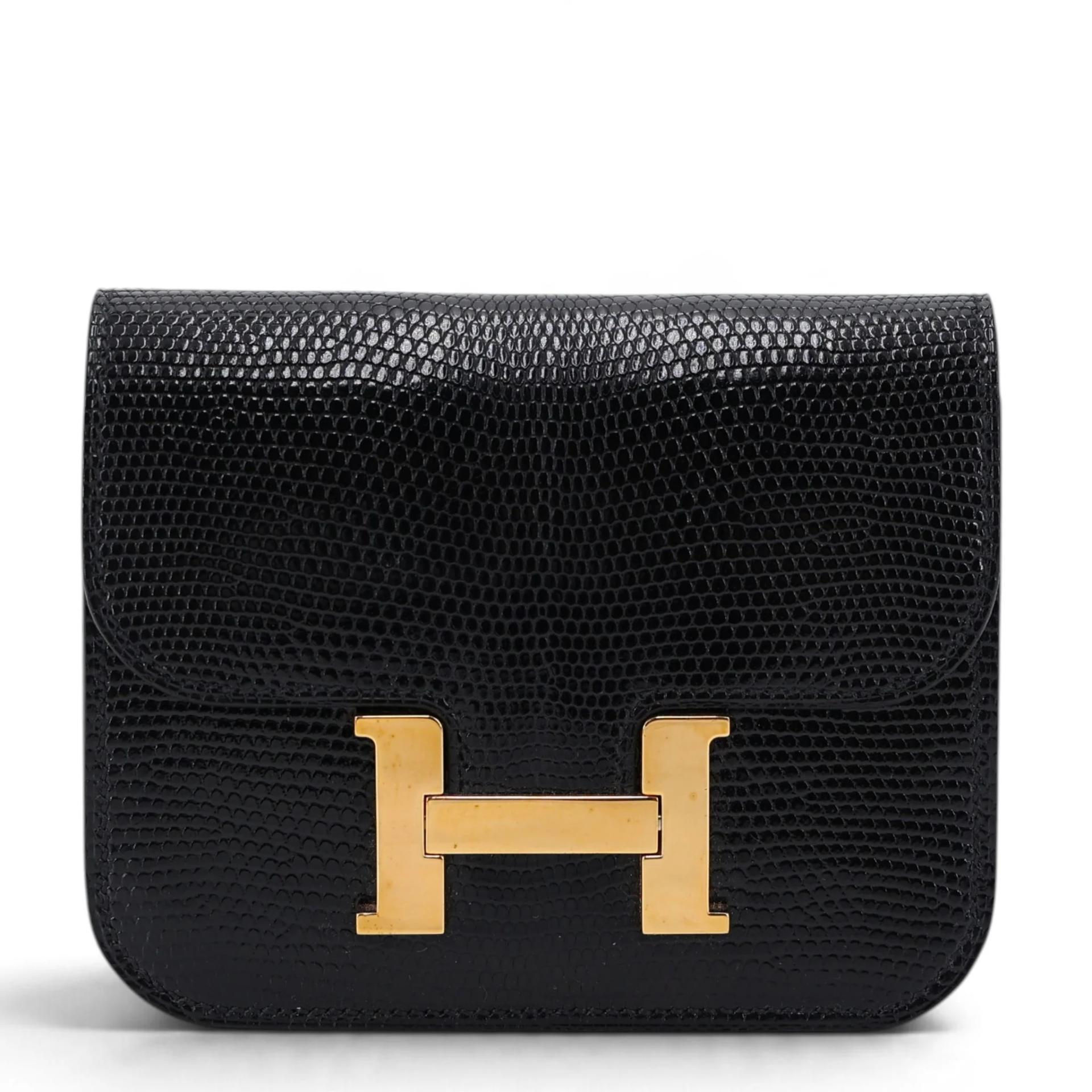 Constance Slim 錢包 89 黑色 Noir (Black)