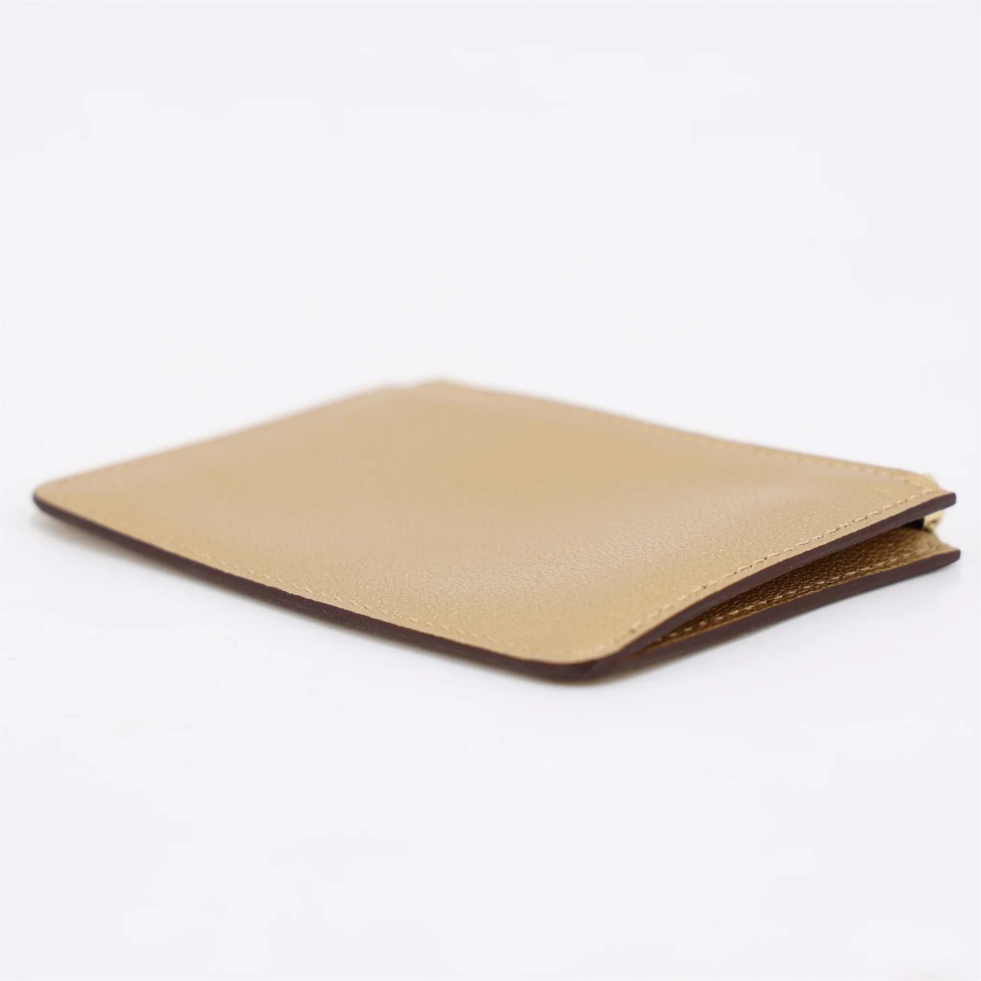 Unused ( Rank NS ) HERMÈS Constance Slim Wallet Dore (Y9) Chamkilight Gold hardware K (2025) - 17