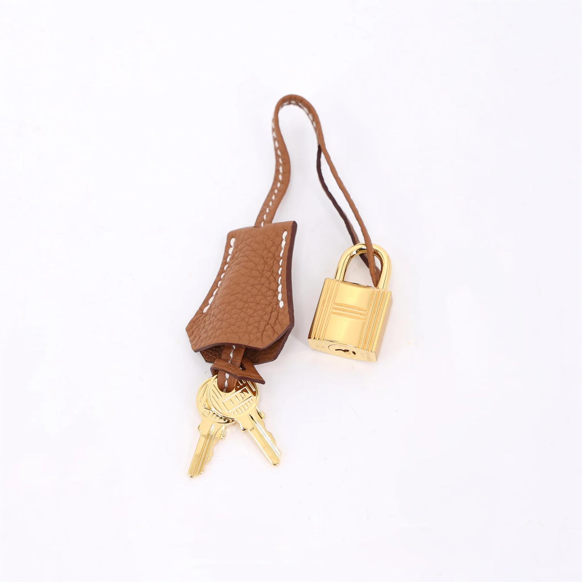 Brand New ( Rank N ) HERMÈS Birkin 25 Gold Togo Gold hardware B (2023) - 17
