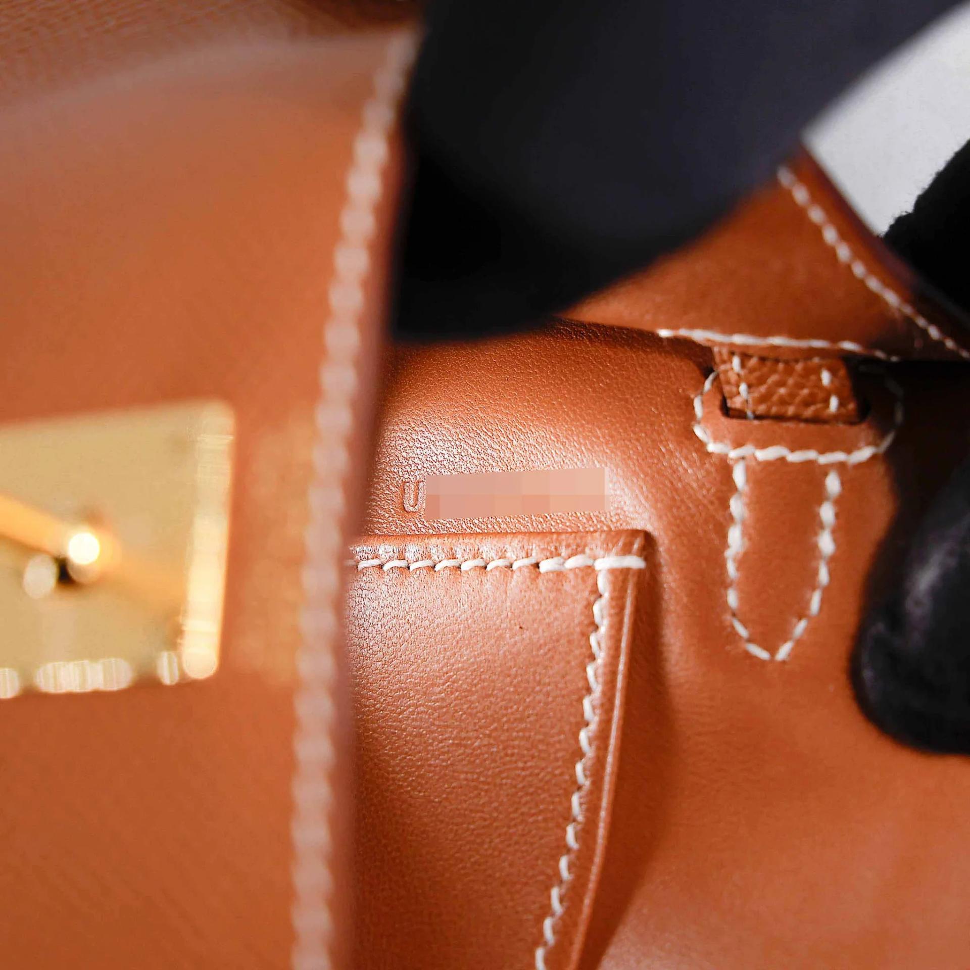 SA超美品 HERMÈS 愛馬仕 Mini Kelly 二代 37 金棕色 Gold Epsom牛皮 金扣 U刻 2022年 - 15