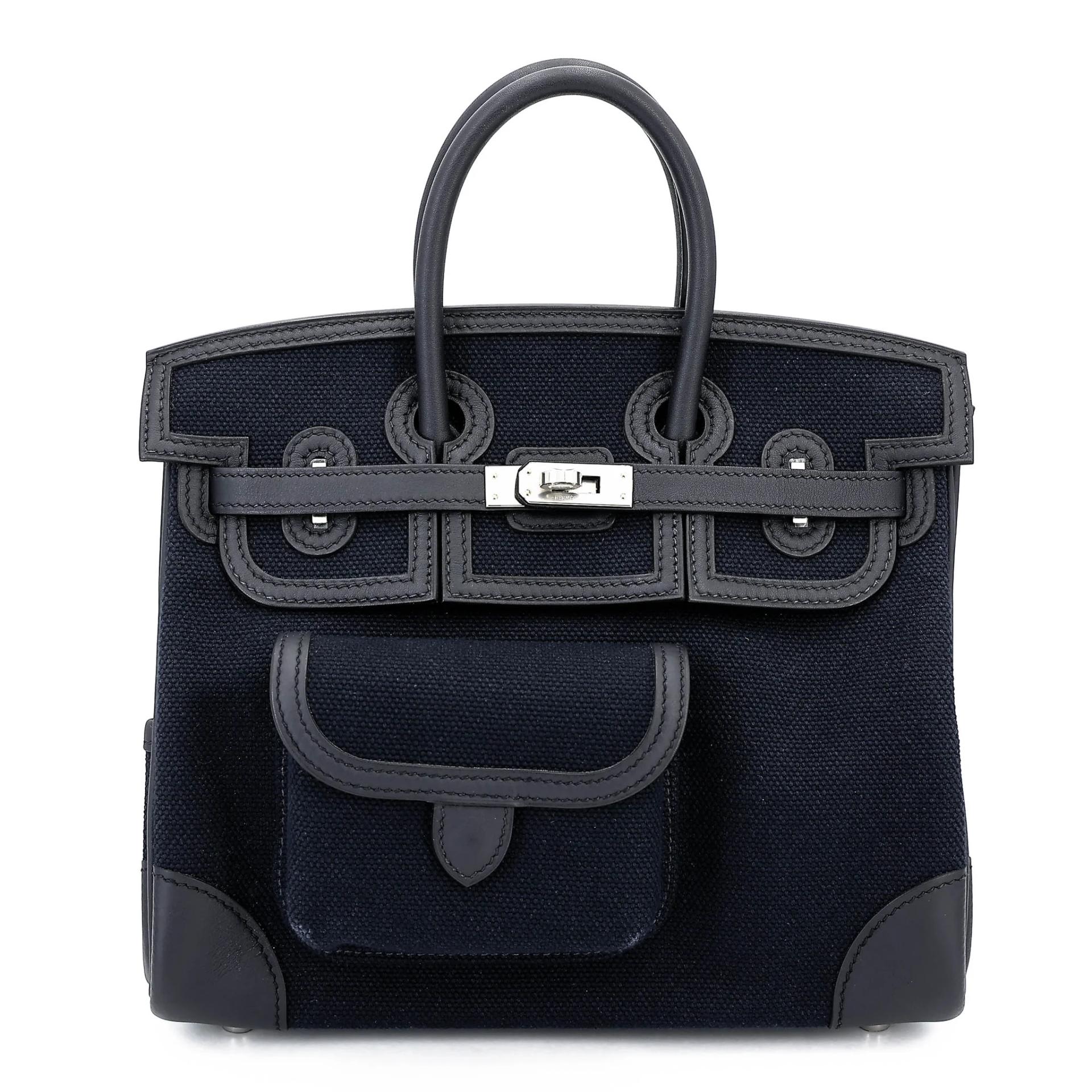 Birkin 25 Cargo 78 深海藍 Blue Marine 3Y 水冰藍 Caban