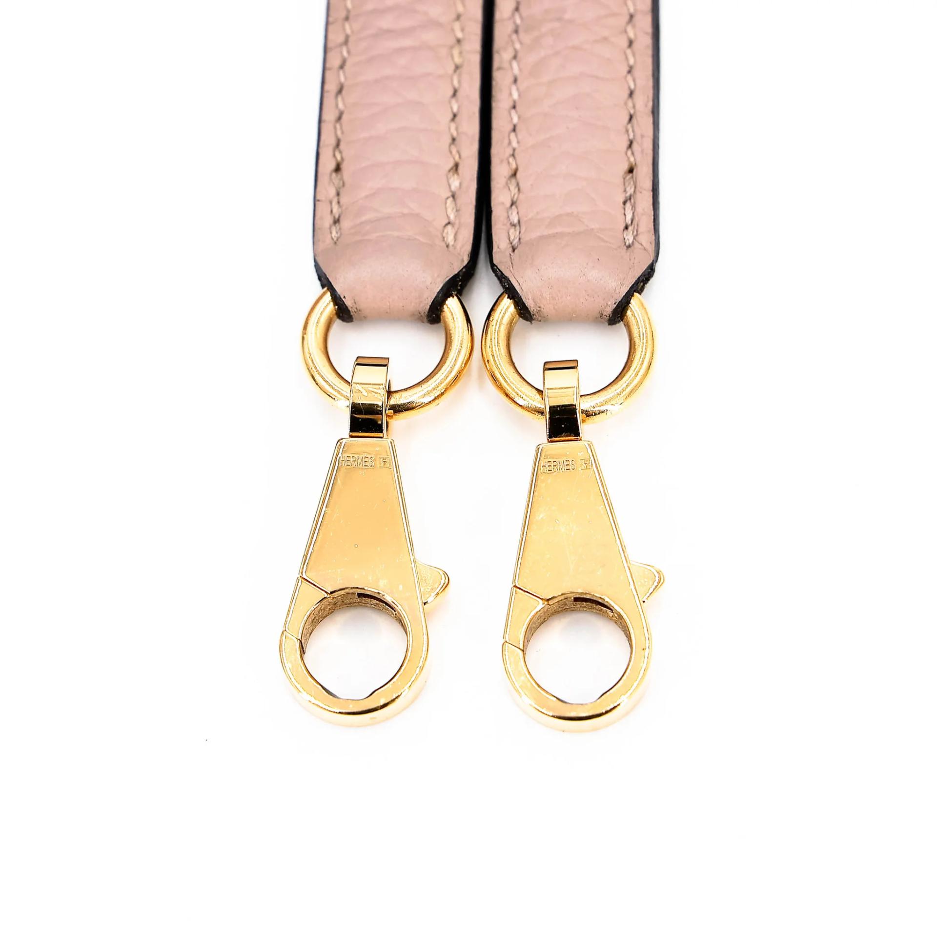 Very Good ( Rank A) HERMÈS Kelly 28 Glycine (4W) Togo Gold hardware T (2015) - 39