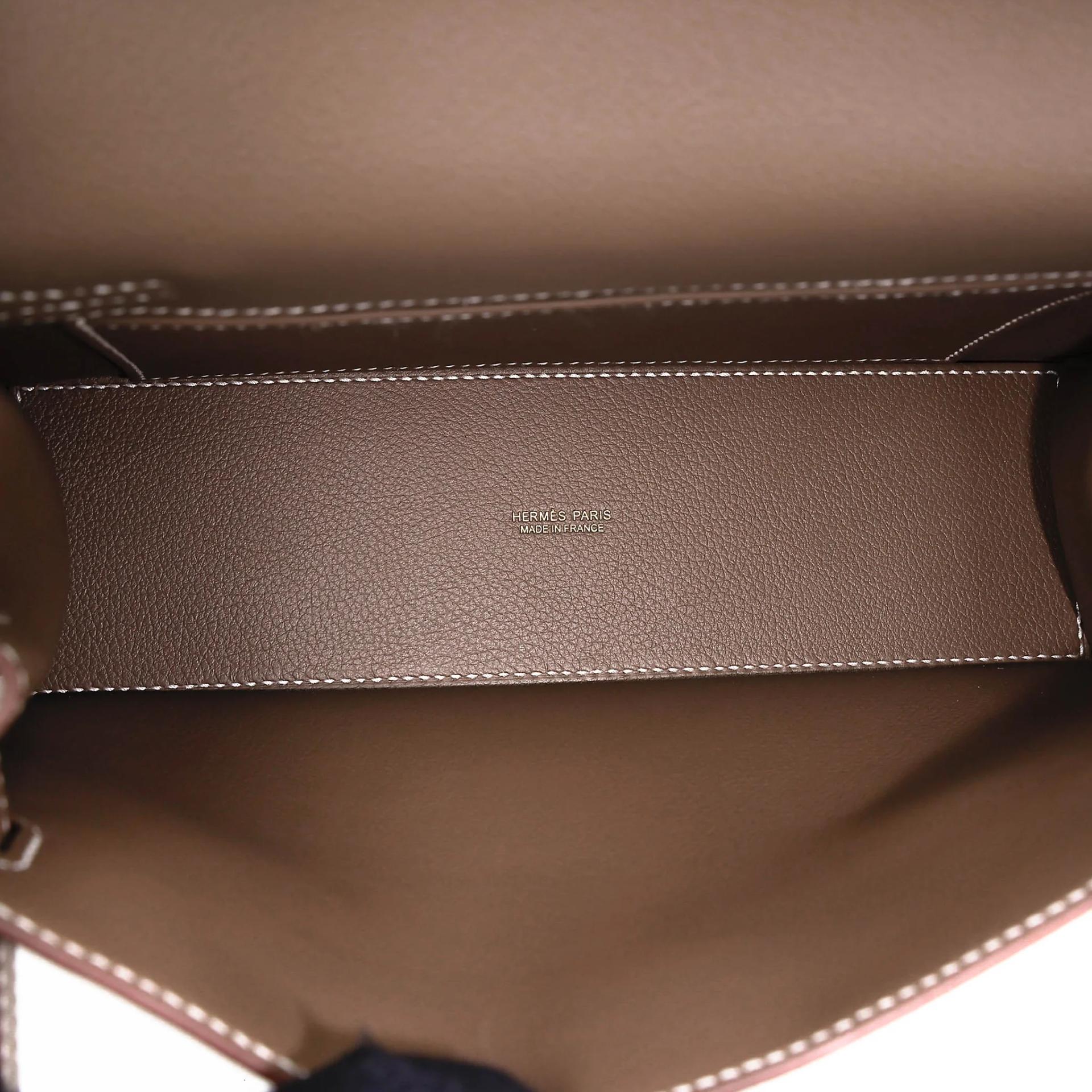 Brand New ( Rank N ) HERMÈS Kelly Danse Etoupe (18) Evercolor Gold hardware G (2026) - 16