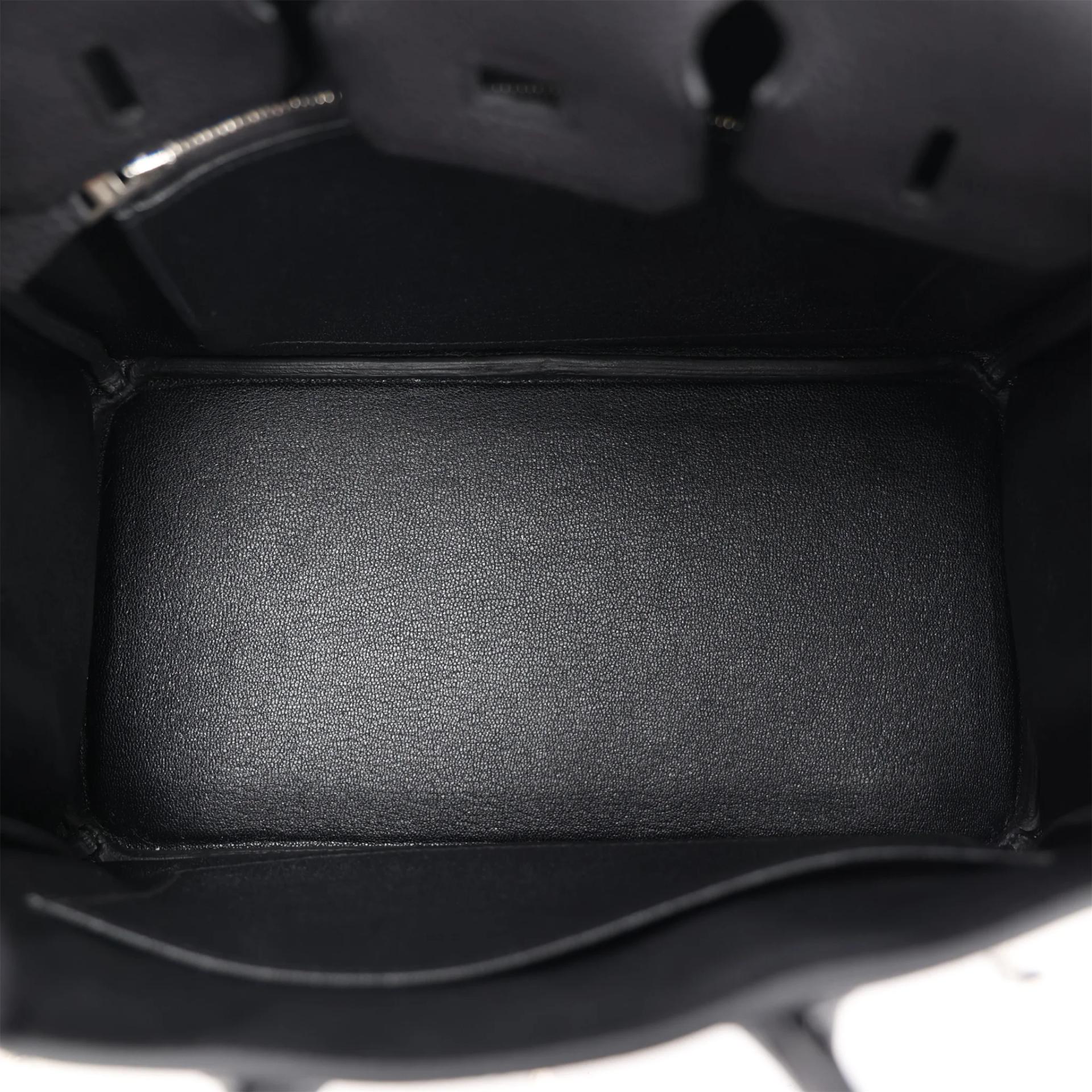 全新 HERMÈS 愛馬仕 Birkin 25 89 黑色 Noir (Black) Togo小牛皮 銀扣 G刻 2026年 - 11