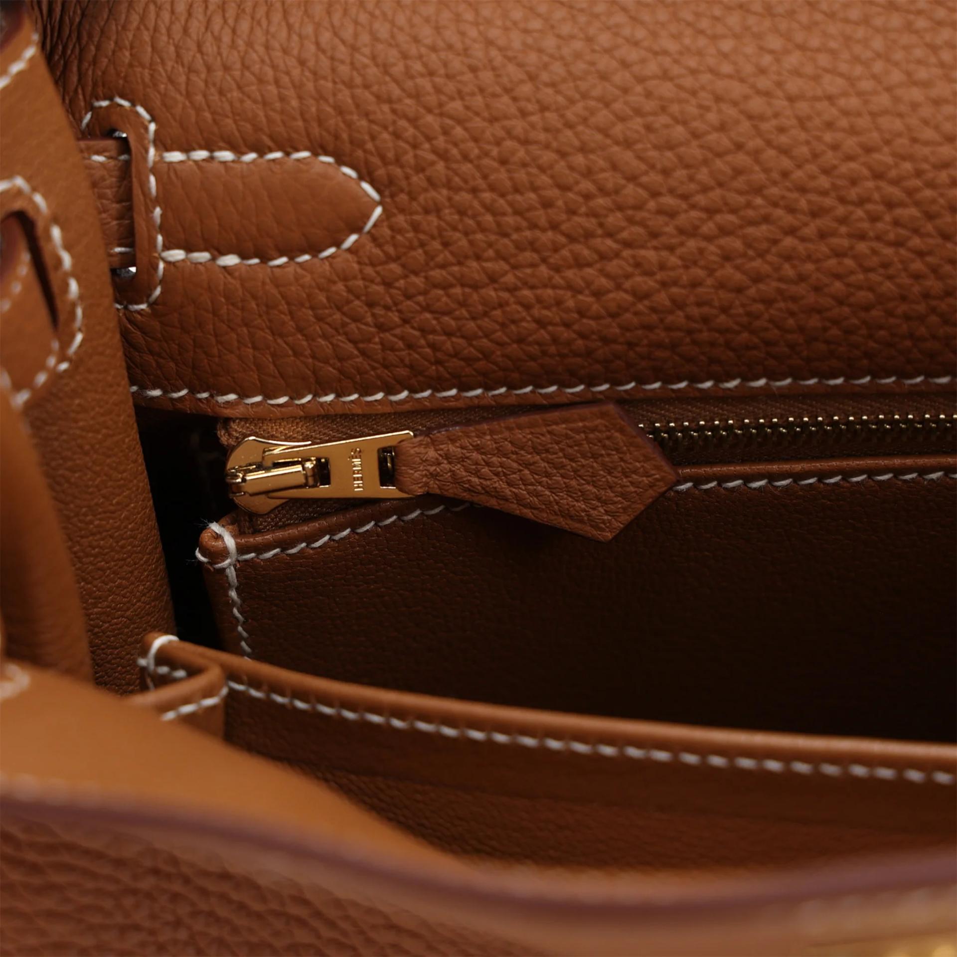 全新 HERMÈS 愛馬仕 Kelly 25 37 金棕色 Gold Togo小牛皮 金扣 G刻 2026年 - 14