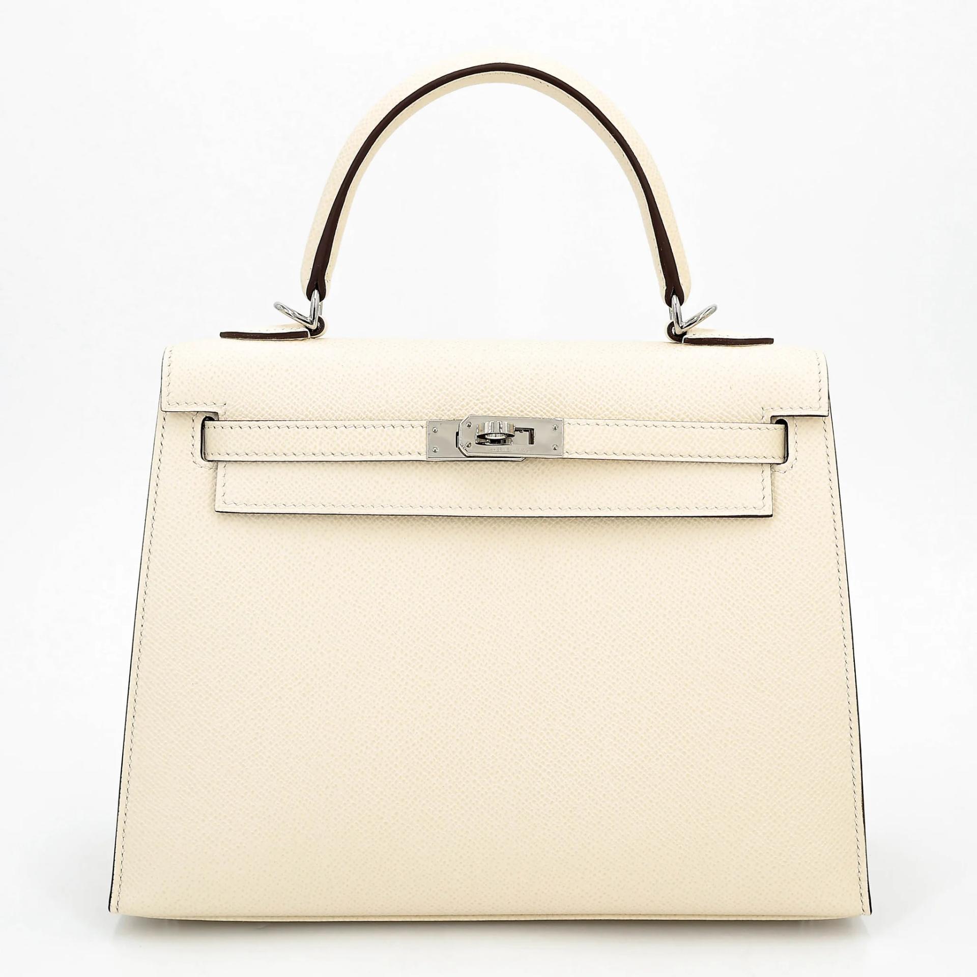 Kelly 25 Sellier Nata (I2) Jaune Ambre (9D)