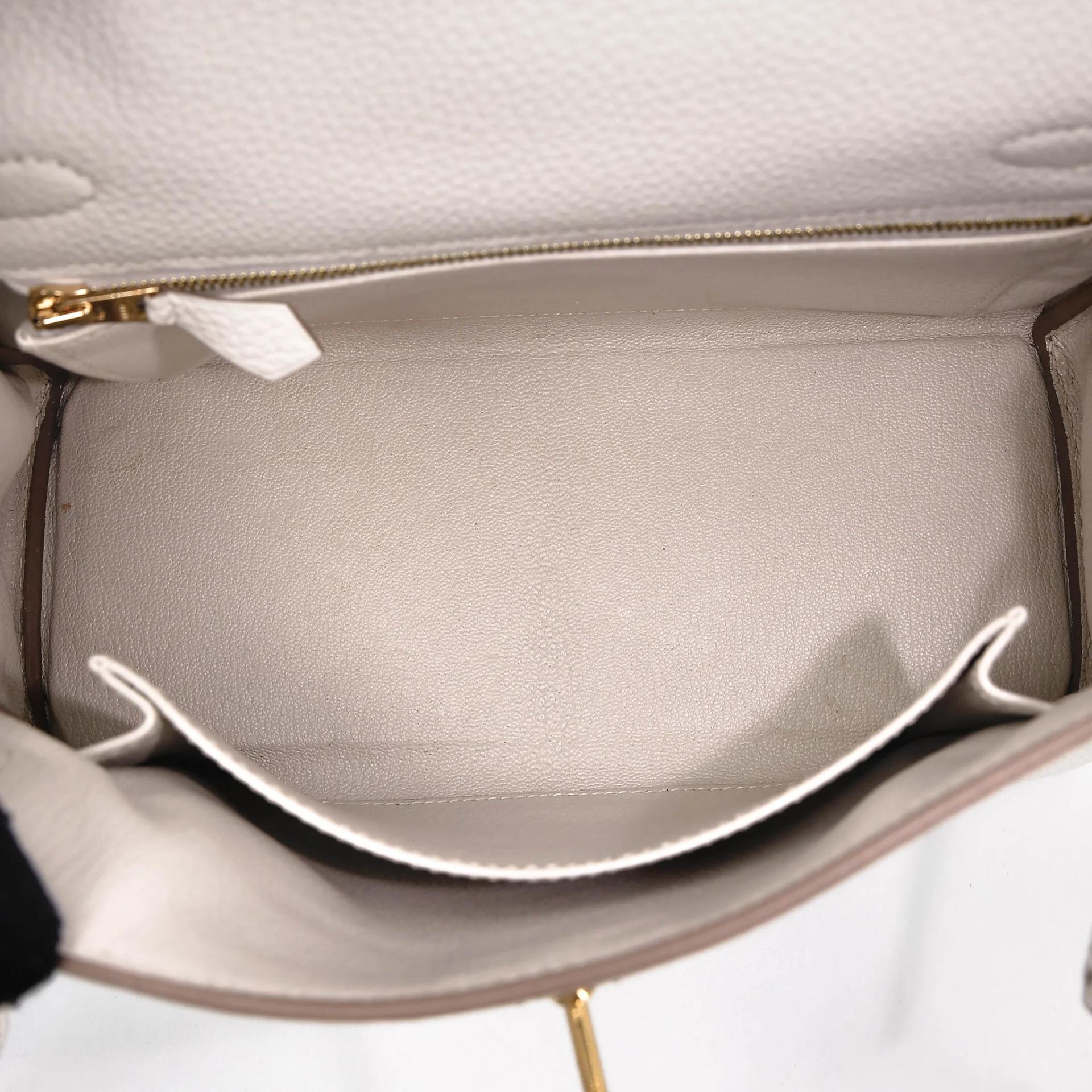 Very Good ( Rank A) HERMÈS Kelly 25 Mushroom (0T) Togo Gold hardware B (2023) - 21