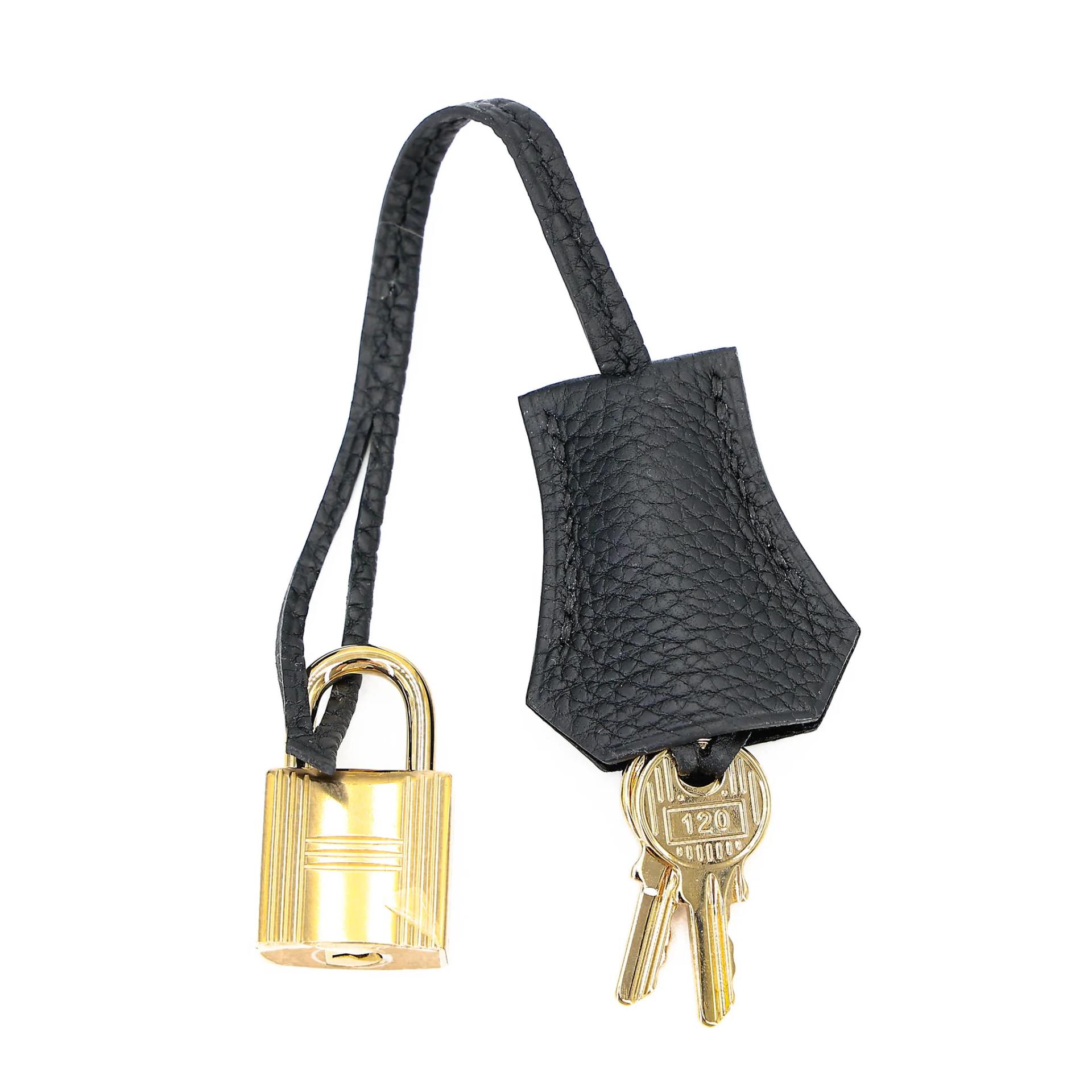 Unused ( Rank NS ) HERMÈS Birkin 25 Noir (89) Togo Permabrass hardware K (2025) - 18