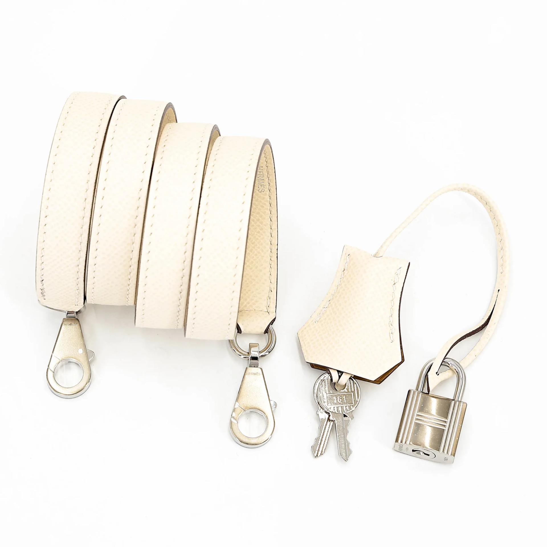 Excellent ( Rank SA ) HERMÈS Kelly 25 Sellier Nata (I2) Jaune Ambre (9D) Epsom Palladium hardware Z (2021) - 25