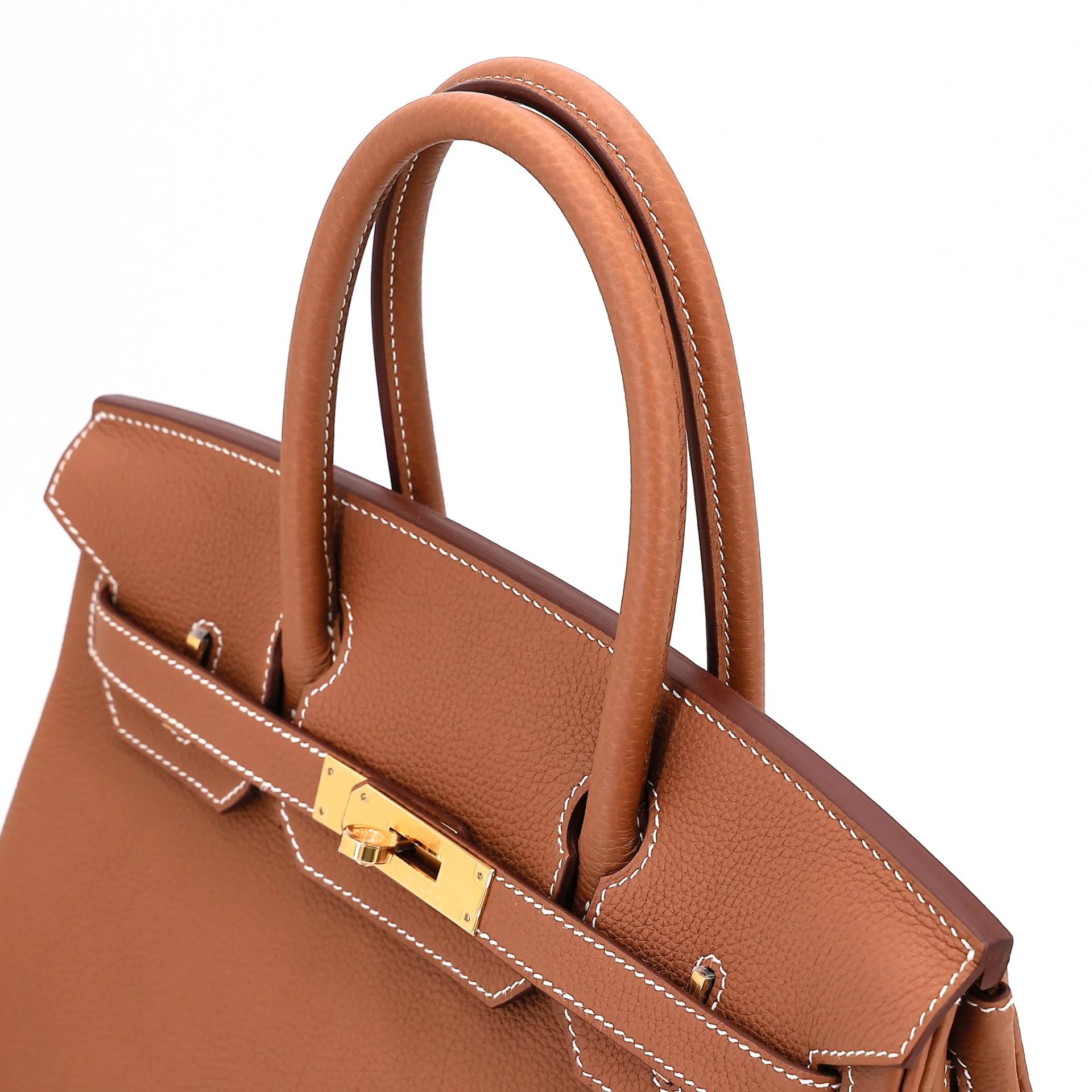 Brand New ( Rank N ) HERMÈS Birkin 30 Gold (37) Togo Gold hardware G (2026) - 3