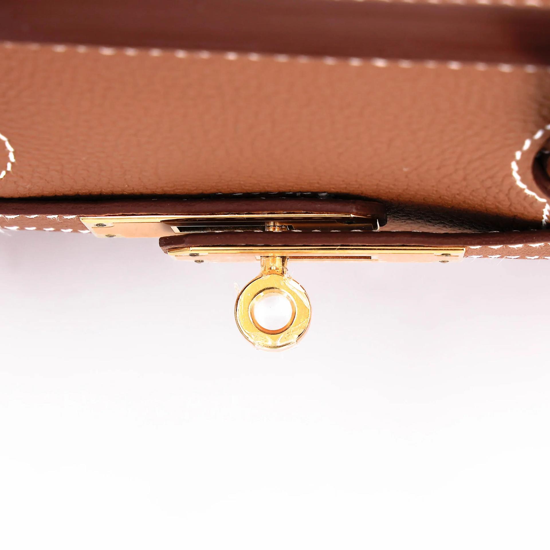Brand New ( Rank N ) HERMÈS Birkin 30 Gold (37) Togo Gold hardware G (2026) - 9