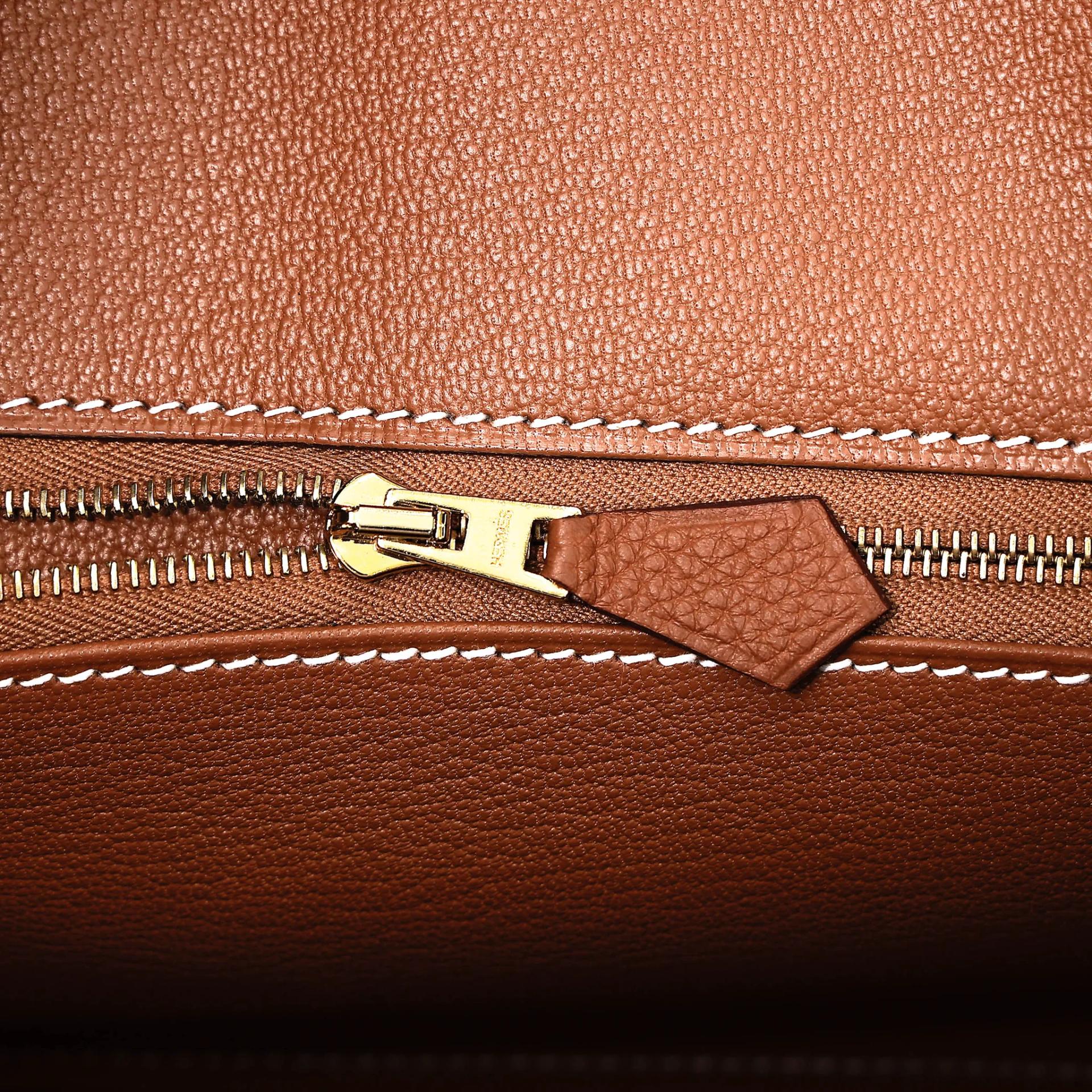 Brand New ( Rank N ) HERMÈS Birkin 30 Gold (37) Togo Gold hardware G (2026) - 11