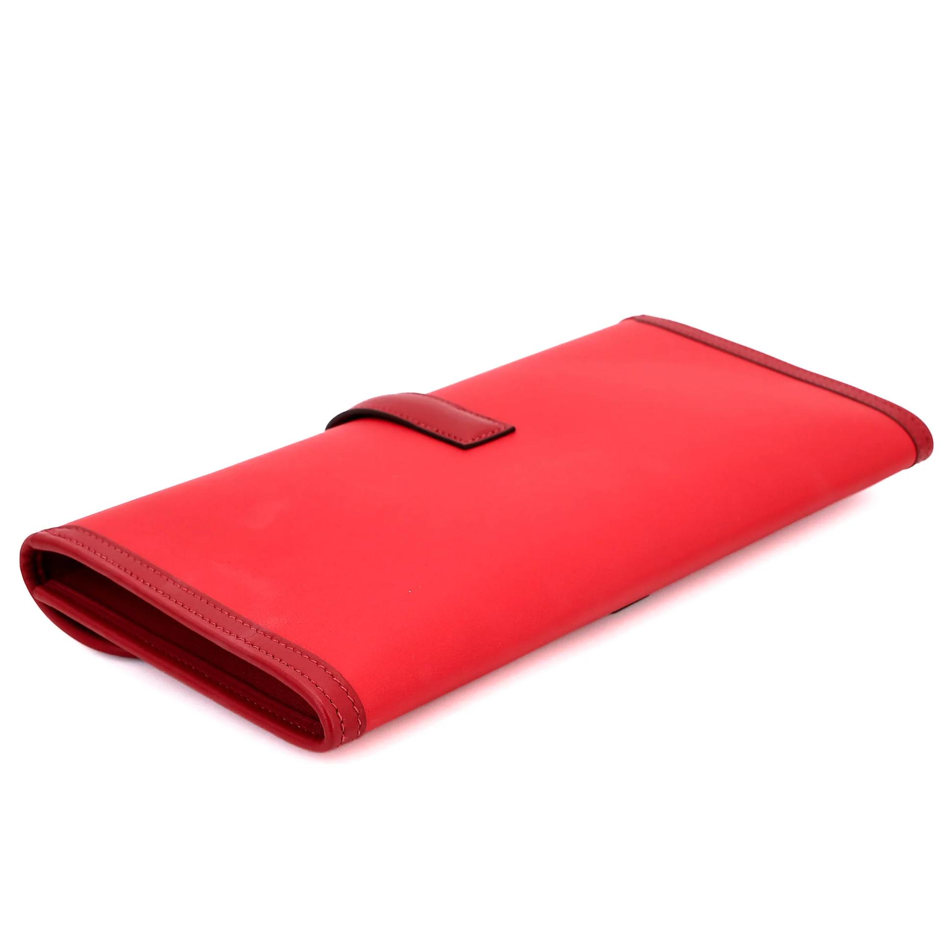 Unused ( Rank NS ) HERMÈS Jige 29 Verso Rouge de Coeur (S3) Rouge Casaque (Q5) Swift Y (2020) - 6