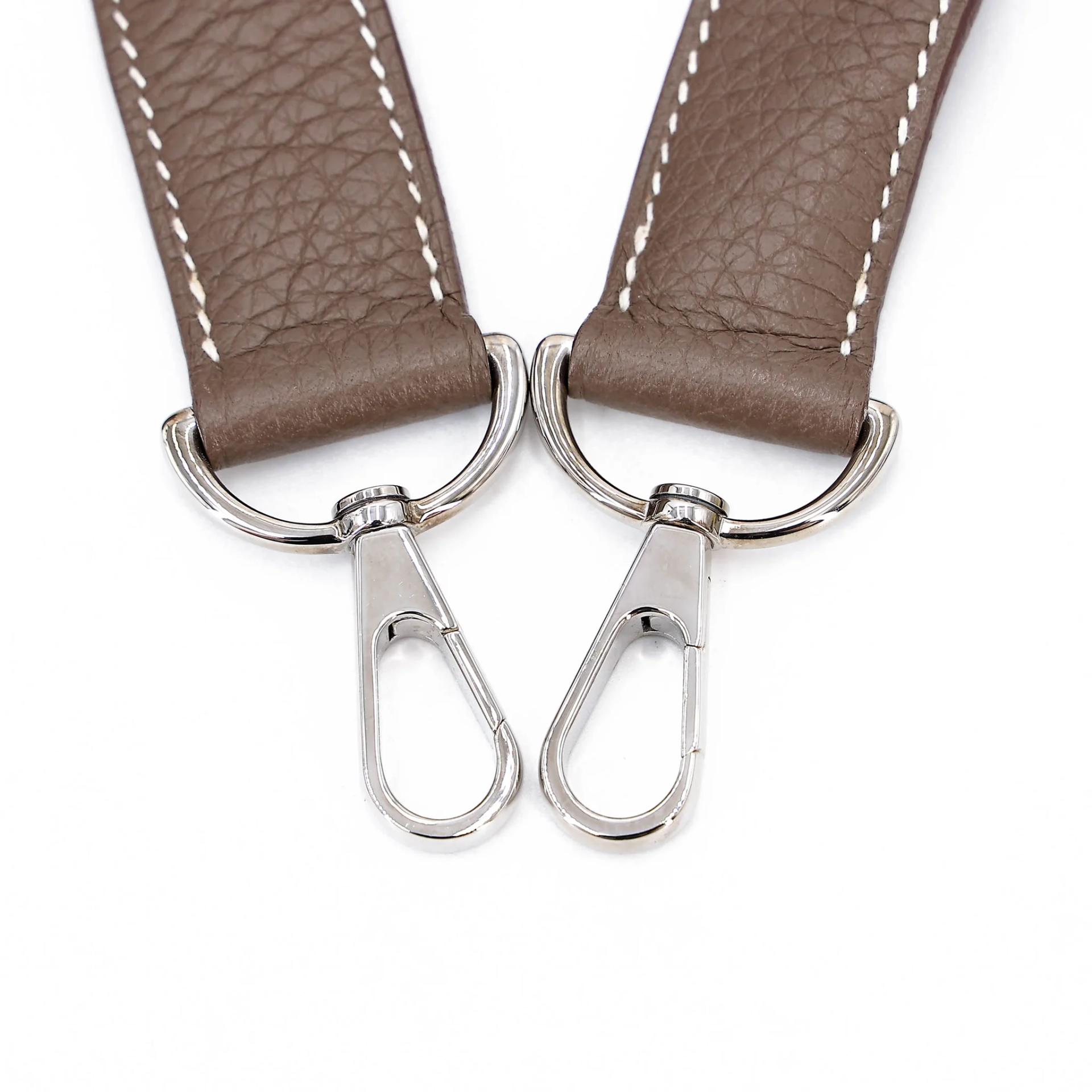 ランク A HERMÈS エルメス ジプシエール 28 エトゥープ (18) エバーカラー シルバー金具 A刻印 (2017) - 34