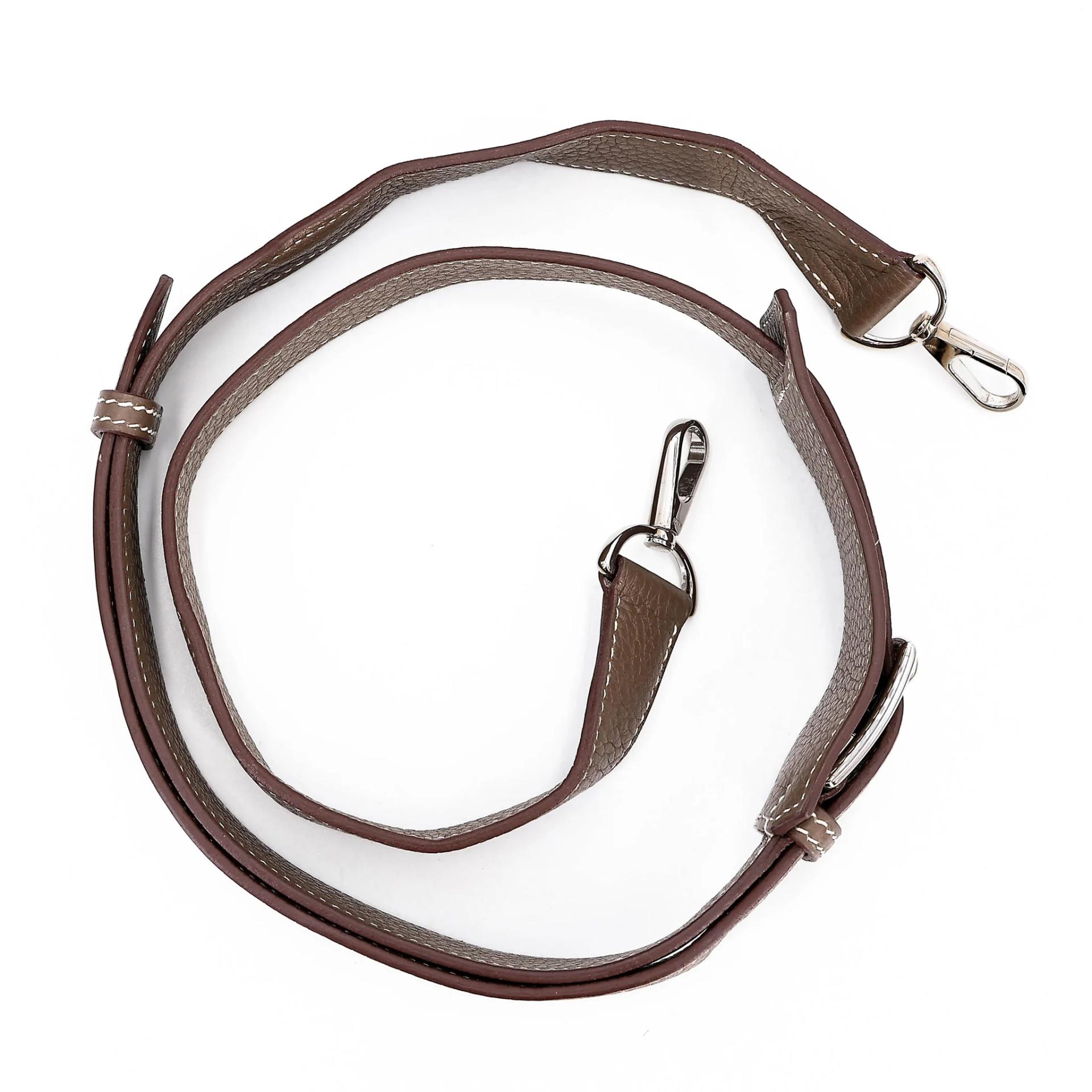 ランク A HERMÈS エルメス ジプシエール 28 エトゥープ (18) エバーカラー シルバー金具 A刻印 (2017) - 30