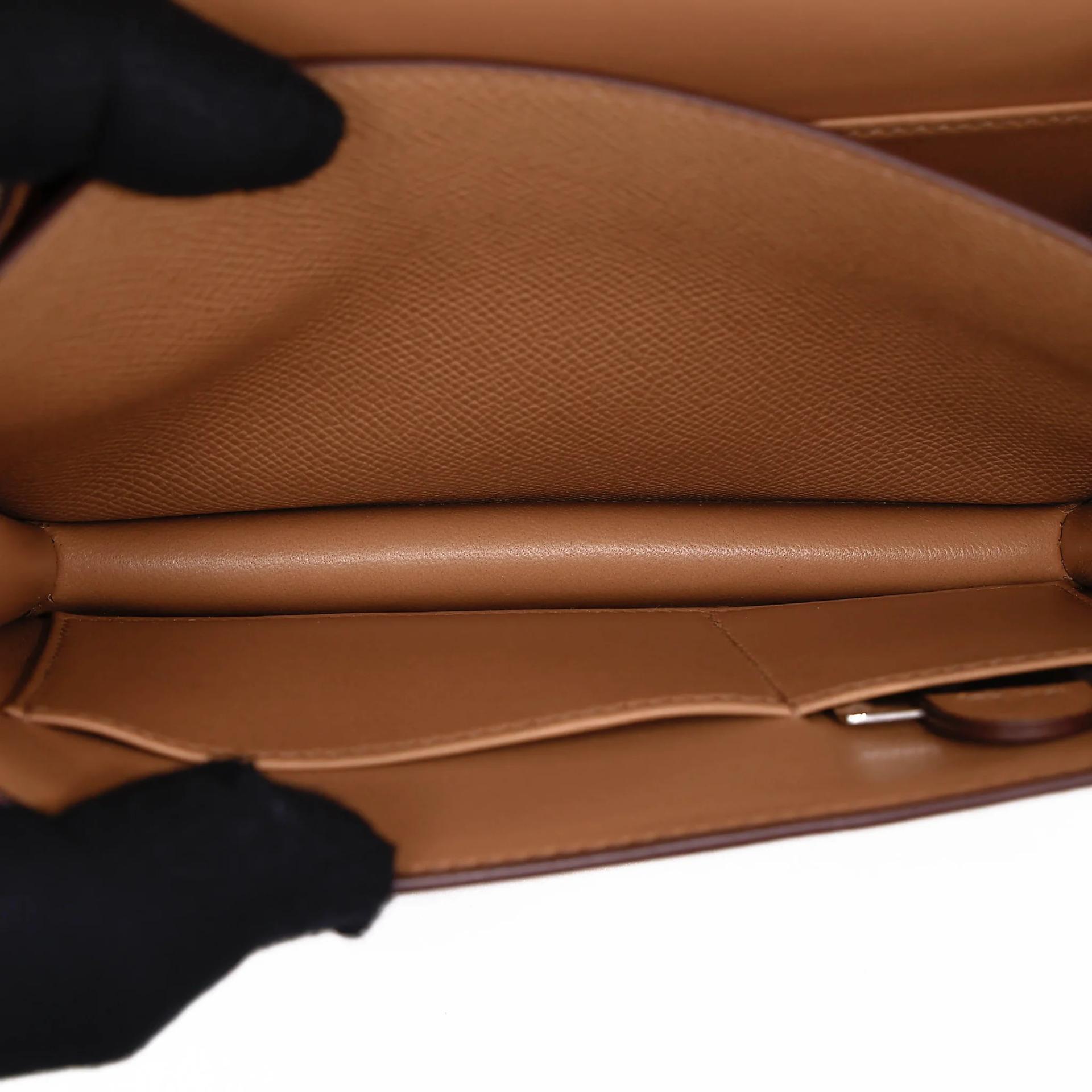 Brand New ( Rank N ) HERMÈS Constance Mini 19 Mirror Biscuit (4B) Epsom Gold hardware K (2025) - 17