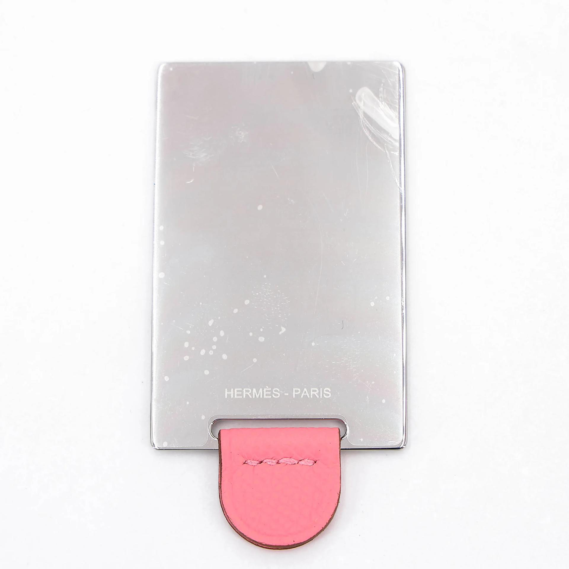 全新 HERMÈS 爱马仕 Constance 康康 Mini 19 Mirror 1Q 彩纸粉 Rose Confetti Epsom牛皮 银扣 K刻 2025年 - 18