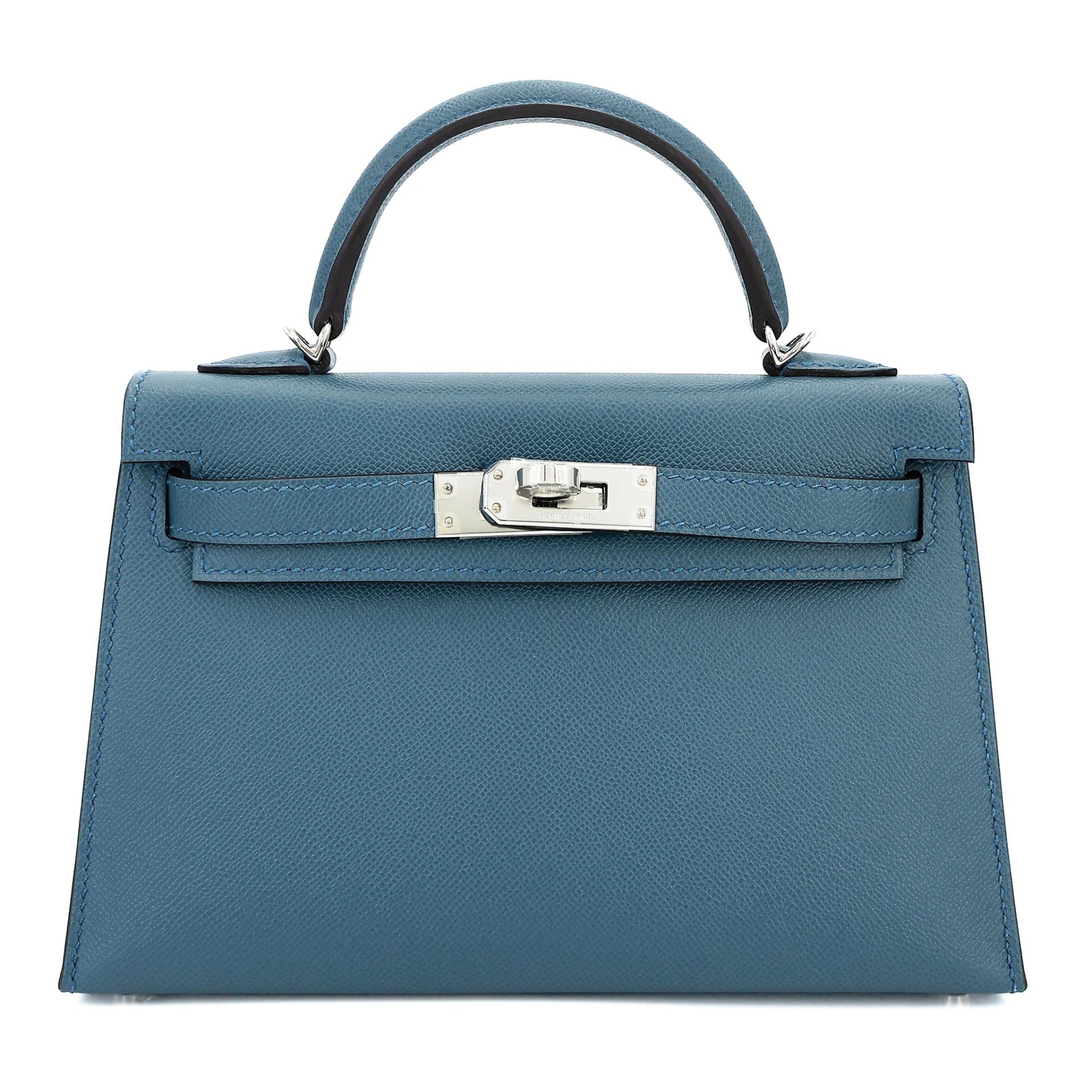 Mini Kelly 二代 N7 风暴蓝 Bleu Tempete