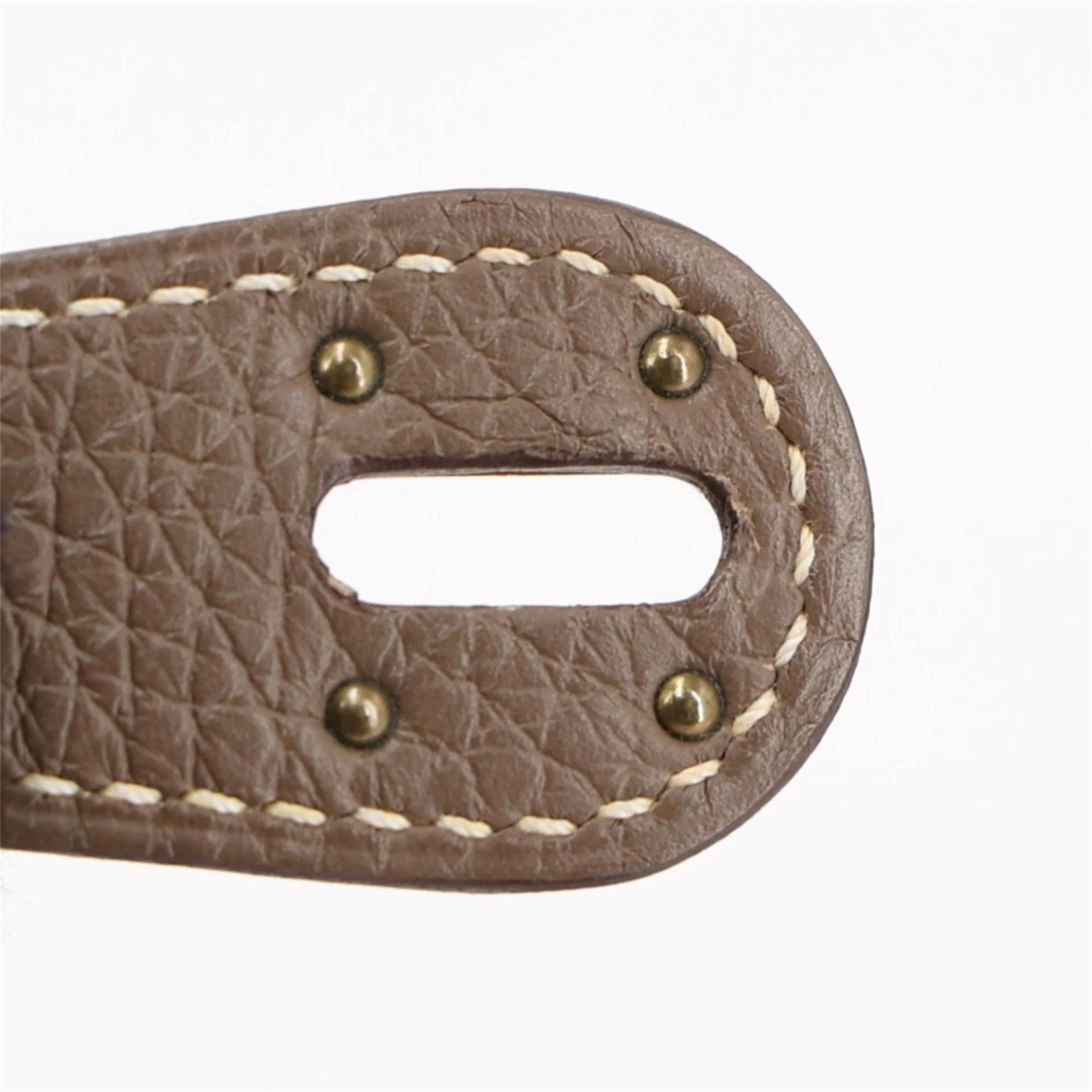 A美品 HERMÈS 爱马仕 Lindy 26 18 大象灰 Etoupe Clemence小牛皮 金扣 Y刻 2020年 - 13