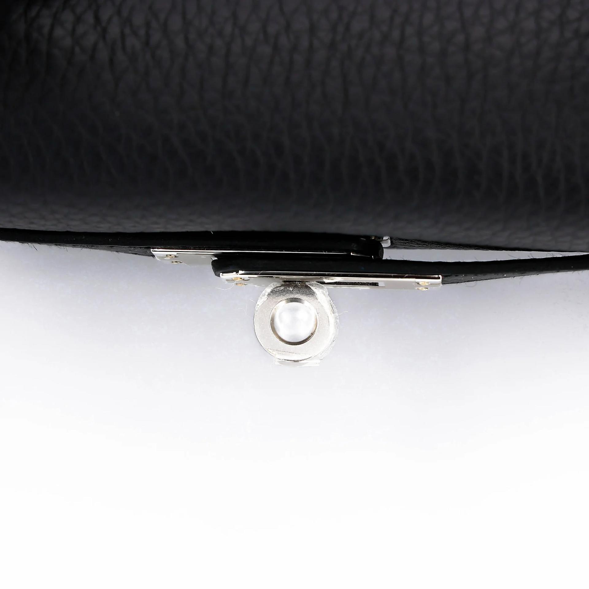 Brand New ( Rank N ) HERMÈS Kelly 25 Noir (89) Togo Palladium hardware G (2026) - 9