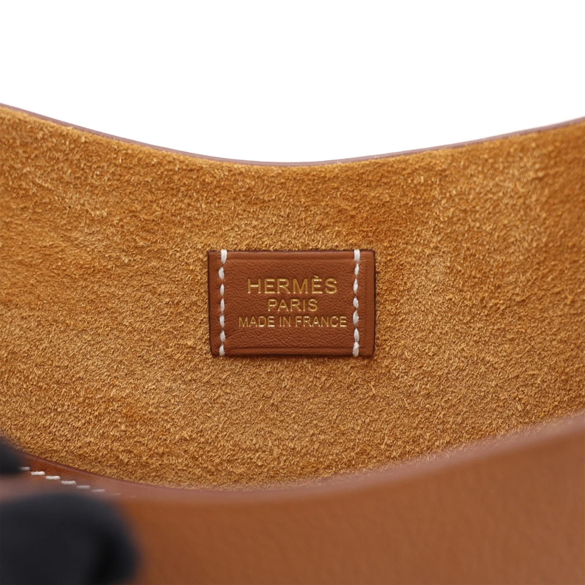 ランク N 新品 HERMÈS エルメス アルソン スリム ショルダーバッグ ゴールド (37) トゴ スイフト シャンパンゴールド金具 K刻印 (2025) - 9