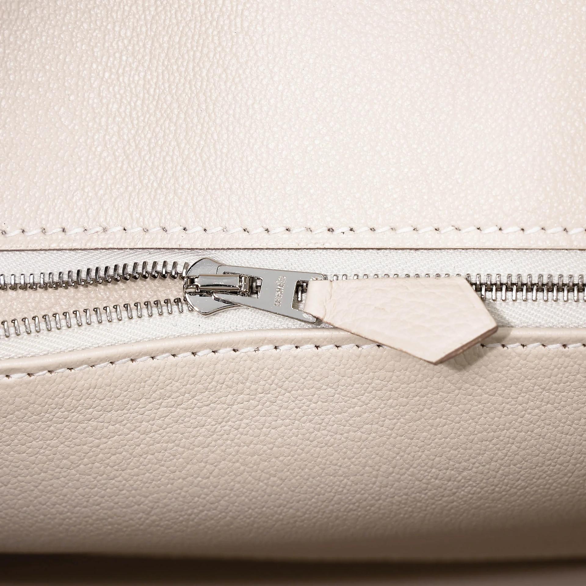 ランク N 新品 HERMÈS エルメス バーキン30 クレ (10) トゴ シルバー金具 G刻印 (2026) - 11