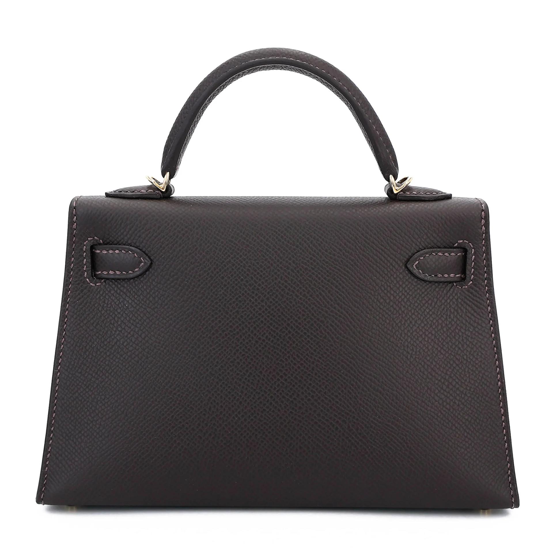 ランク N 新品 HERMÈS エルメス ミニケリー2 ベブラン（T3） エプソン シャンパンゴールド金具 G刻印 (2026) - 2