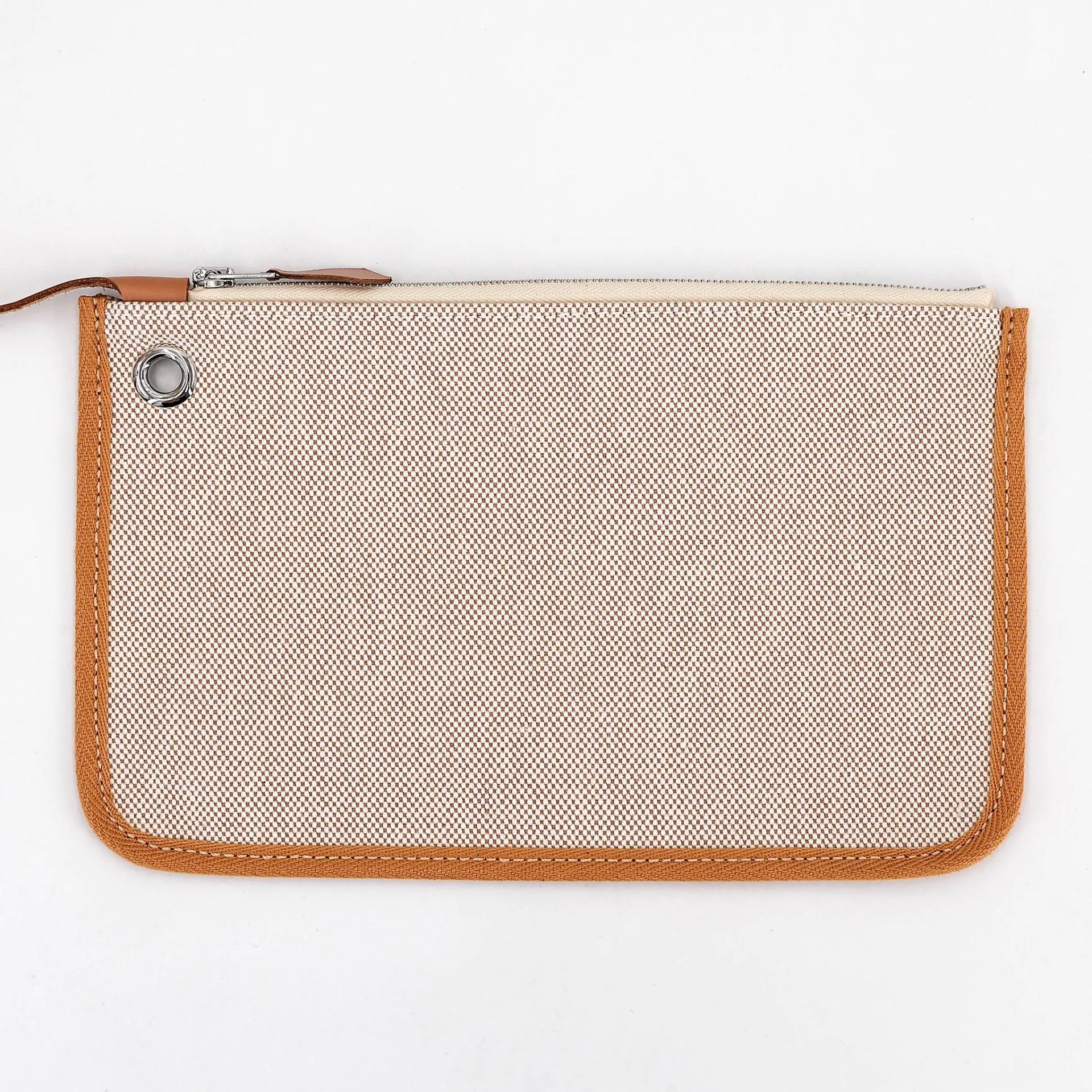 ランク N 新品 HERMÈS エルメス エールバッグPM ゴールド (37) トワルアッシュ シルバー金具 G刻印 (2026) - 17