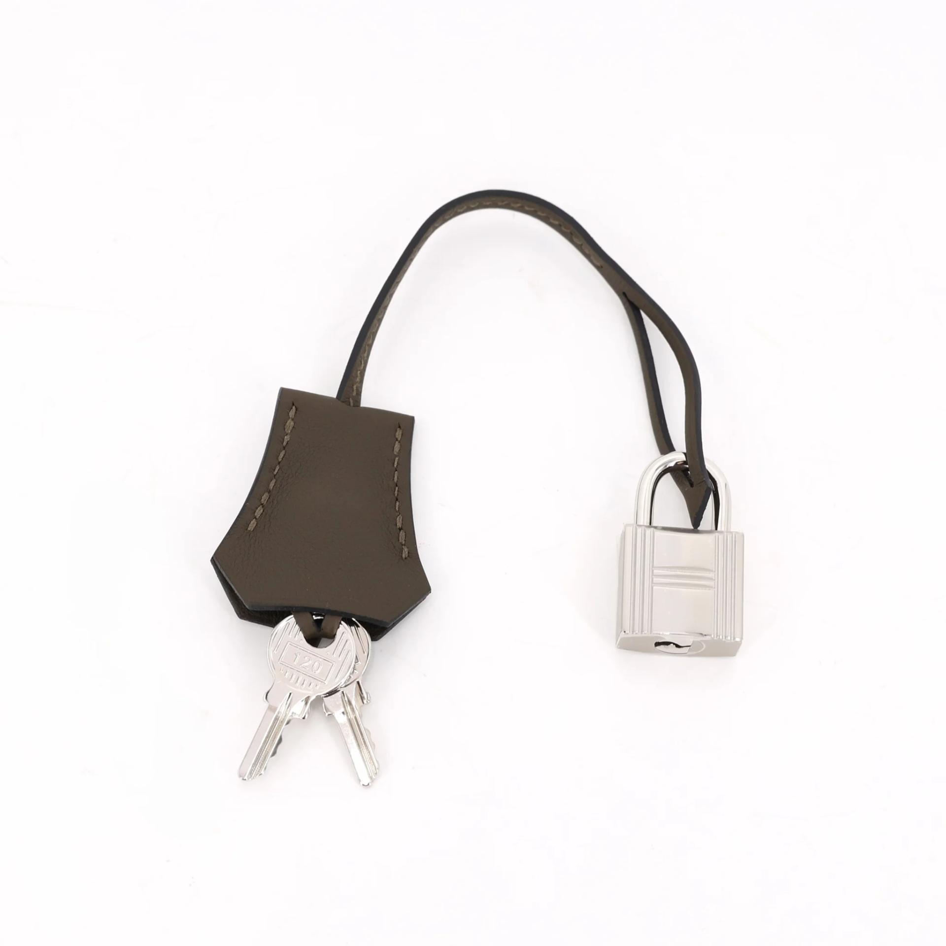 ランク N 新品 HERMÈS エルメス 限定品 バーキン 25 カーゴ ヴェールローデン (V8) デューン トワルゴエラン シルバー金具 G刻印 (2026) - 16