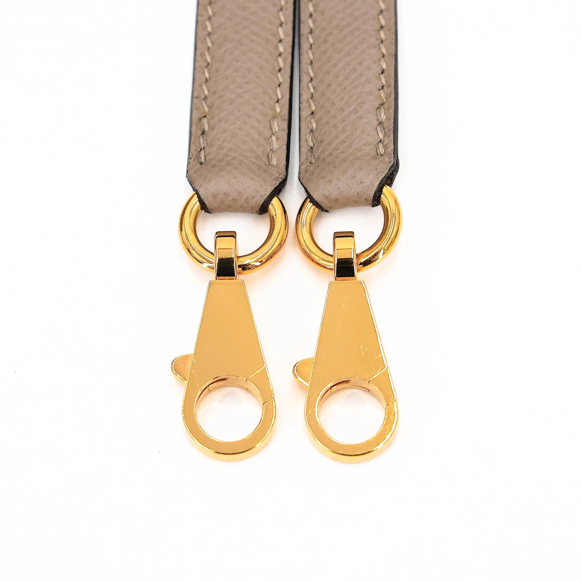 ランク A HERMÈS エルメス ケリー25 セリエ グリアスファルト (M8) エプソン ゴールド金具 C刻印 (2018) - 35
