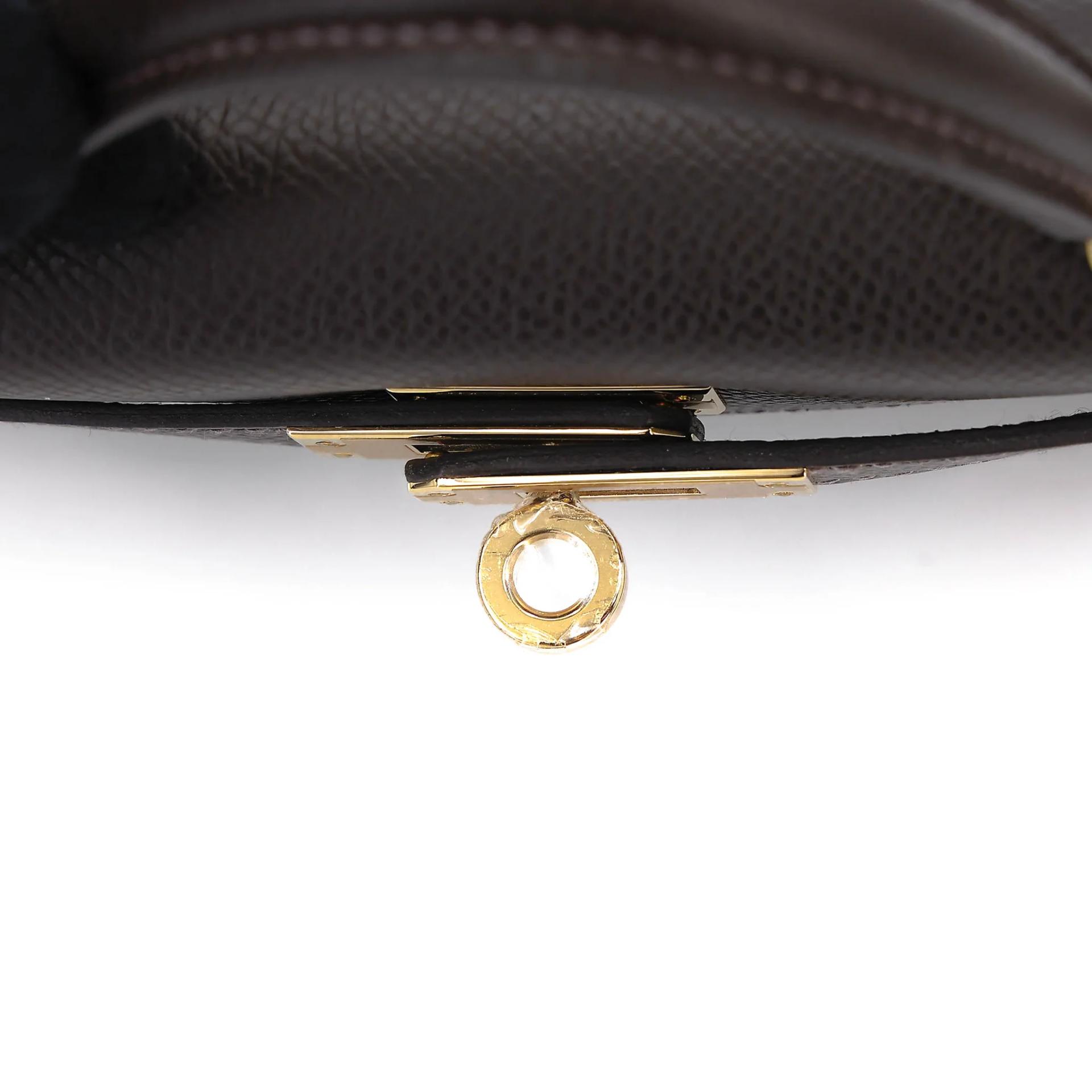 ランク N 新品 HERMÈS エルメス ミニケリー2 ベブラン（T3） エプソン シャンパンゴールド金具 G刻印 (2026) - 9