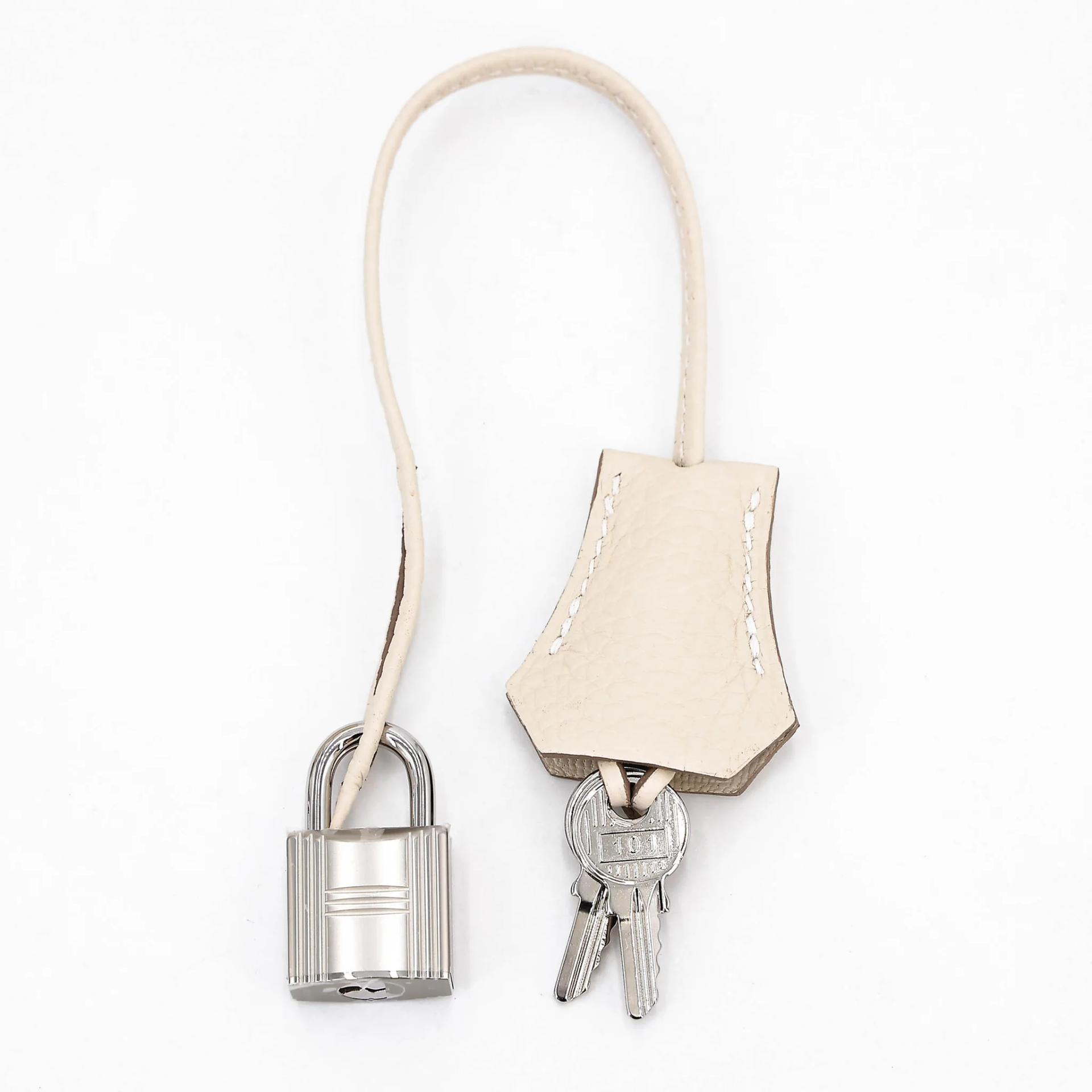 ランク N 新品 HERMÈS エルメス バーキン30 クレ (10) トゴ シルバー金具 G刻印 (2026) - 17