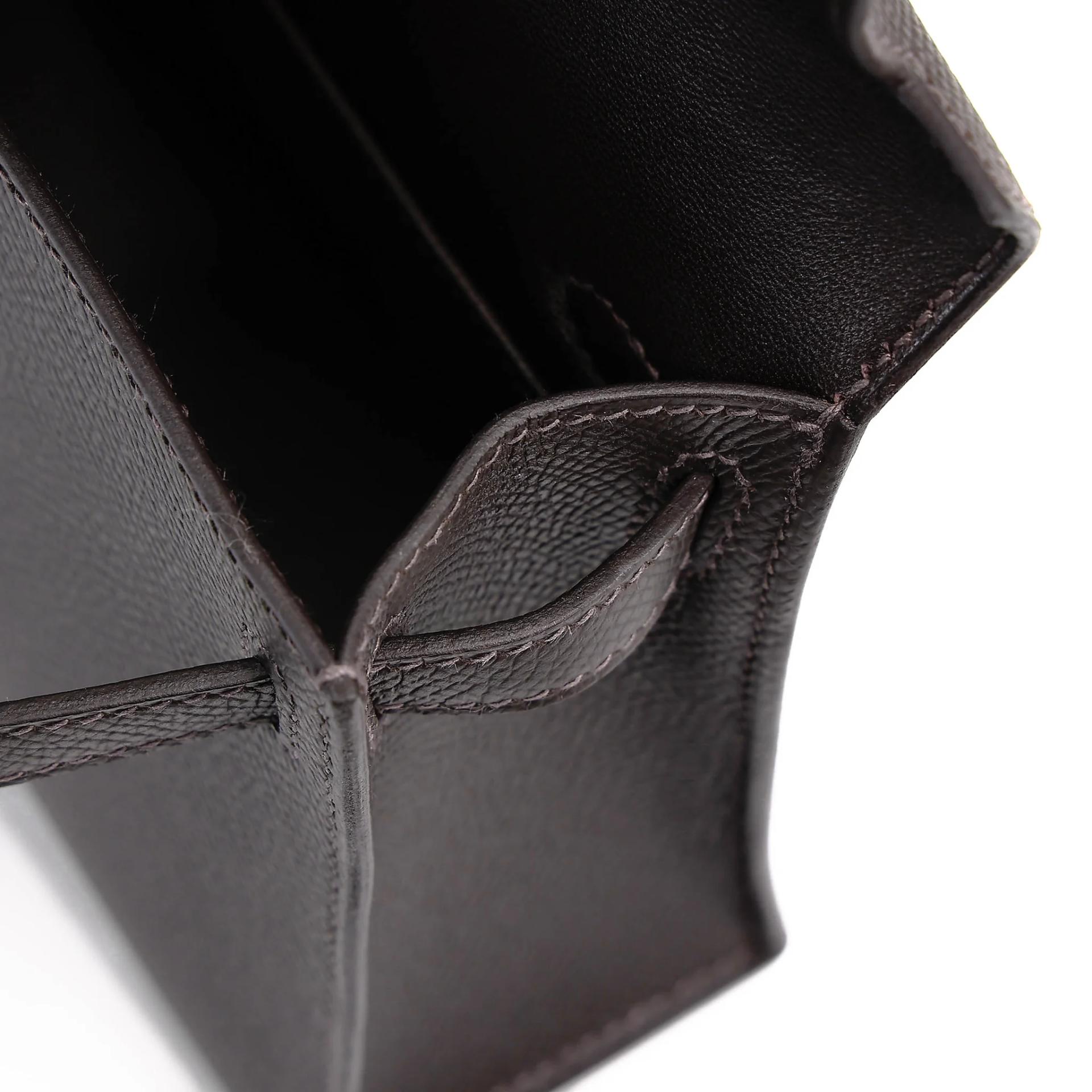 ランク N 新品 HERMÈS エルメス ミニケリー2 ベブラン（T3） エプソン シャンパンゴールド金具 G刻印 (2026) - 15