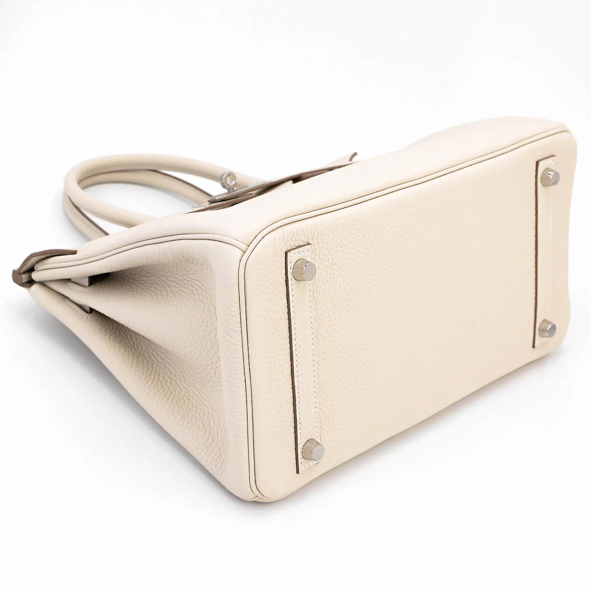 ランク N 新品 HERMÈS エルメス バーキン30 クレ (10) トゴ シルバー金具 G刻印 (2026) - 5