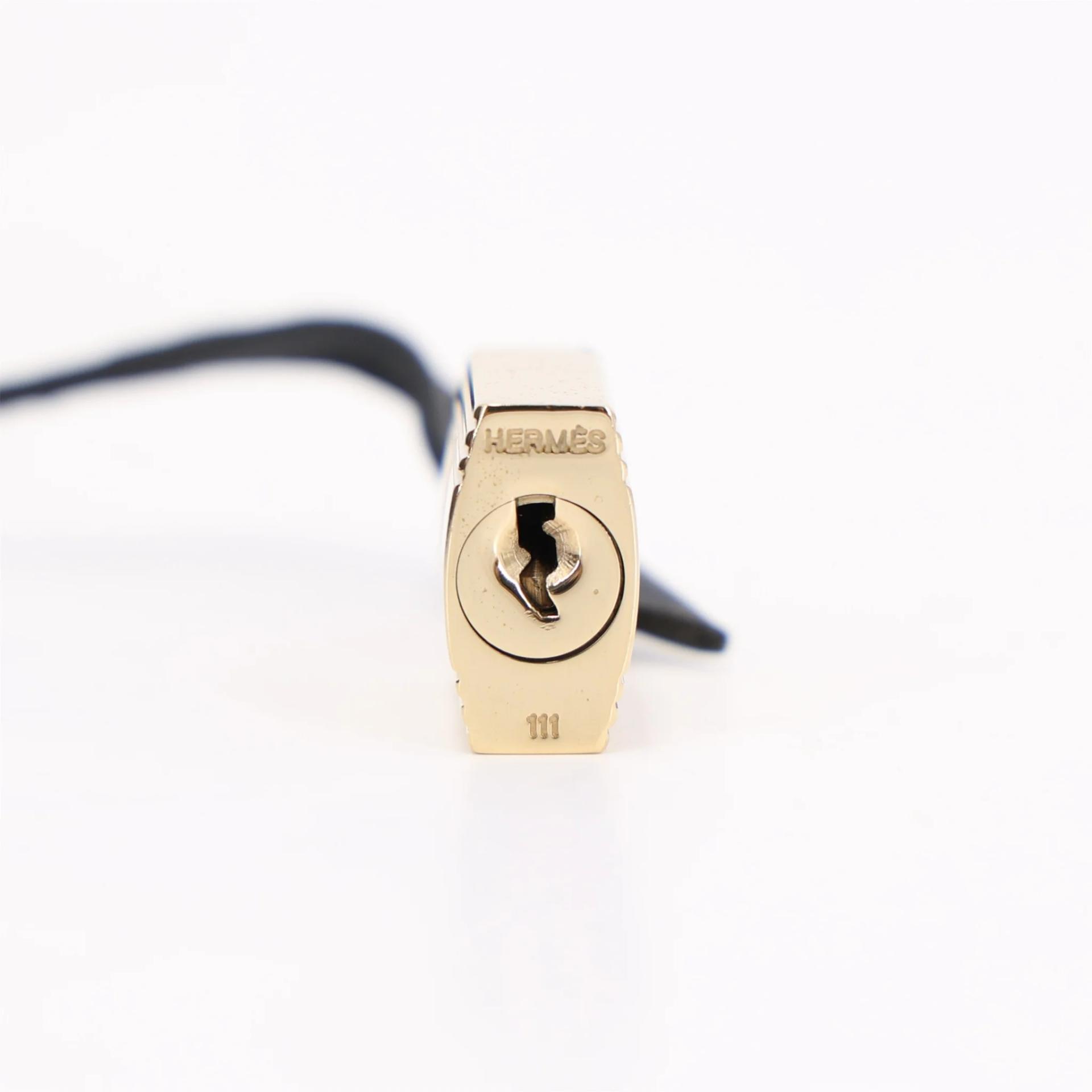 ランク A HERMÈS エルメス ケリー32 セリエ ブルーネイビー (7U) ボックスカーフ ゴールド金具 □M刻印 (2009) - 21