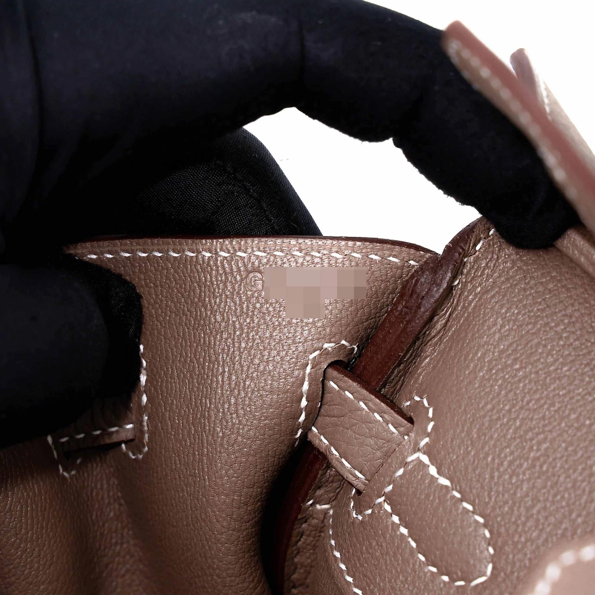 Brand New ( Rank N ) HERMÈS Birkin 25 Etoupe (18) Togo Gold hardware G (2026) - 13
