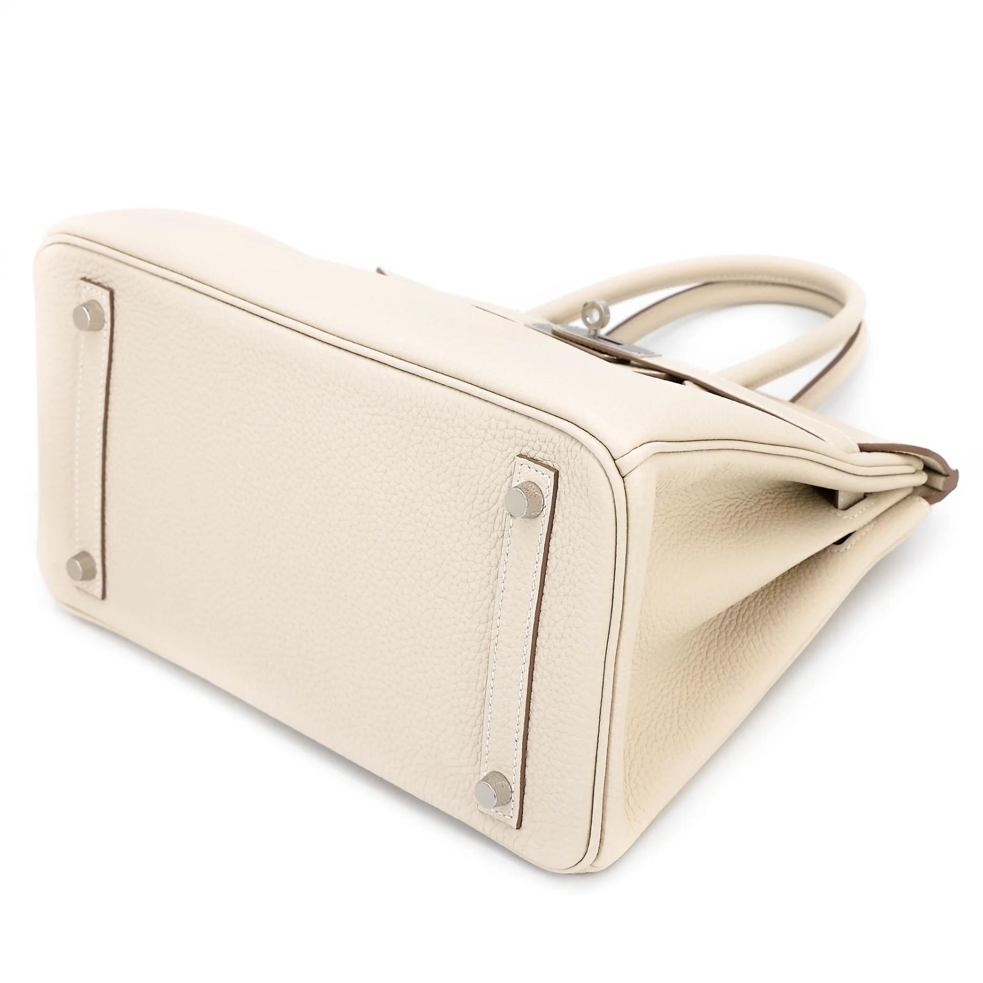 Brand New ( Rank N ) HERMÈS Birkin 30 Craie (10) Togo Palladium hardware G (2026) - 4