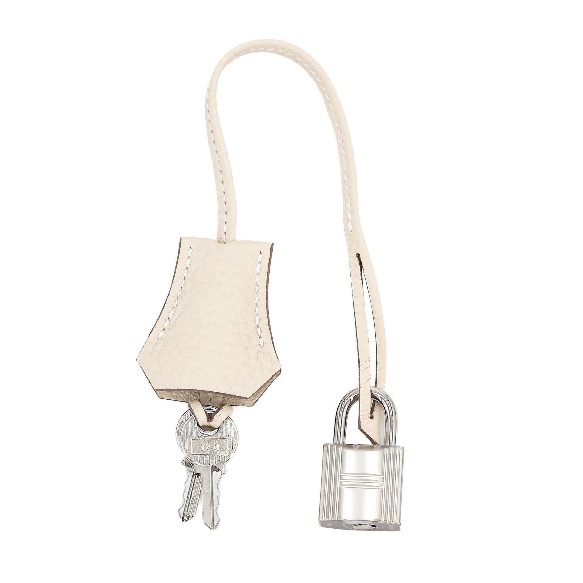 Brand New ( Rank N ) HERMÈS Birkin 30 Craie (10) Togo Palladium hardware G (2026) - 17