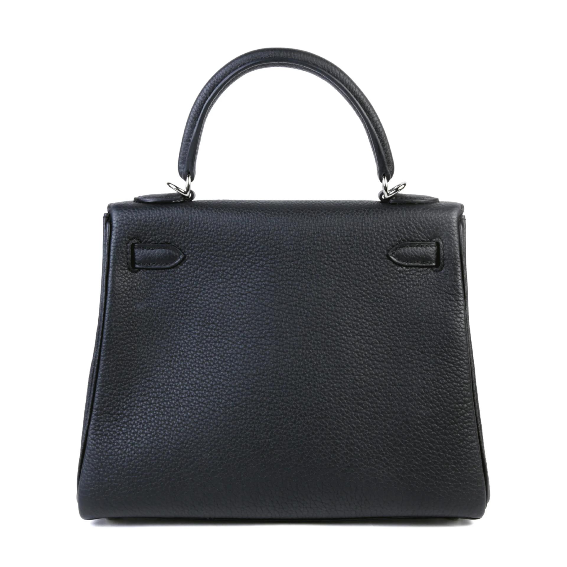 Brand New ( Rank N ) HERMÈS Kelly 25 Noir (89) Togo Palladium hardware G (2026) - 2
